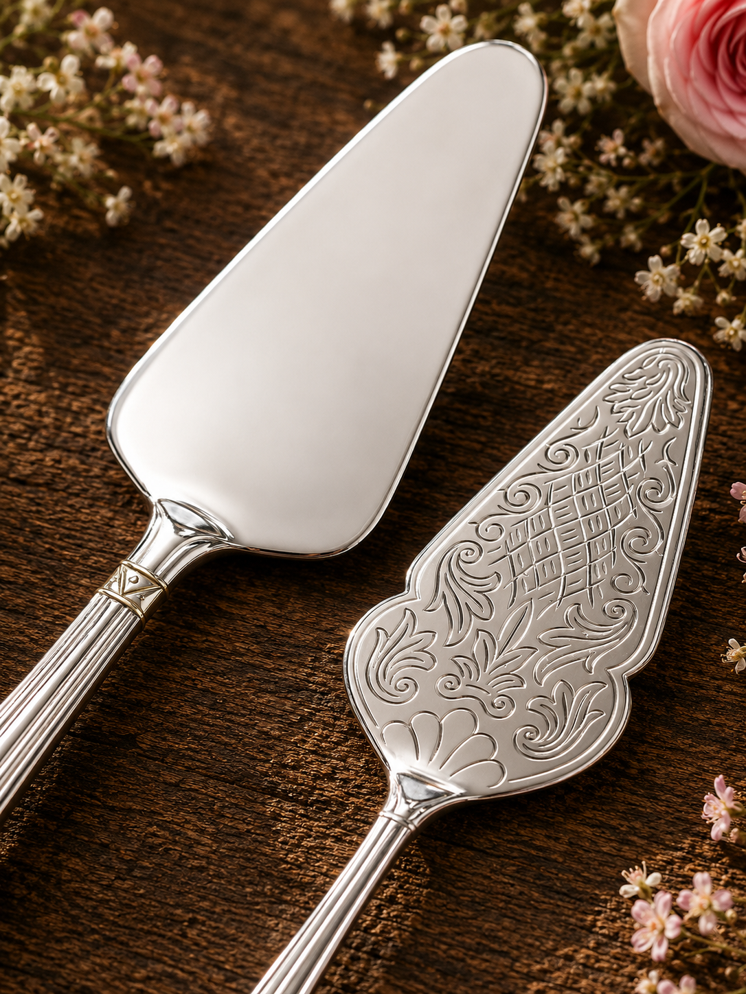 Set of 2 Cake Servers