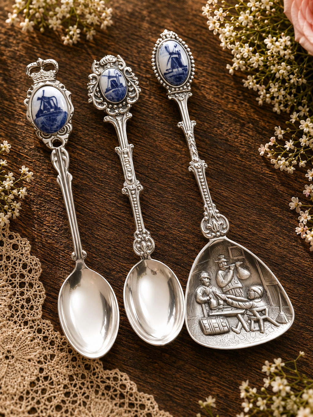 Set of 3 Teaspoons