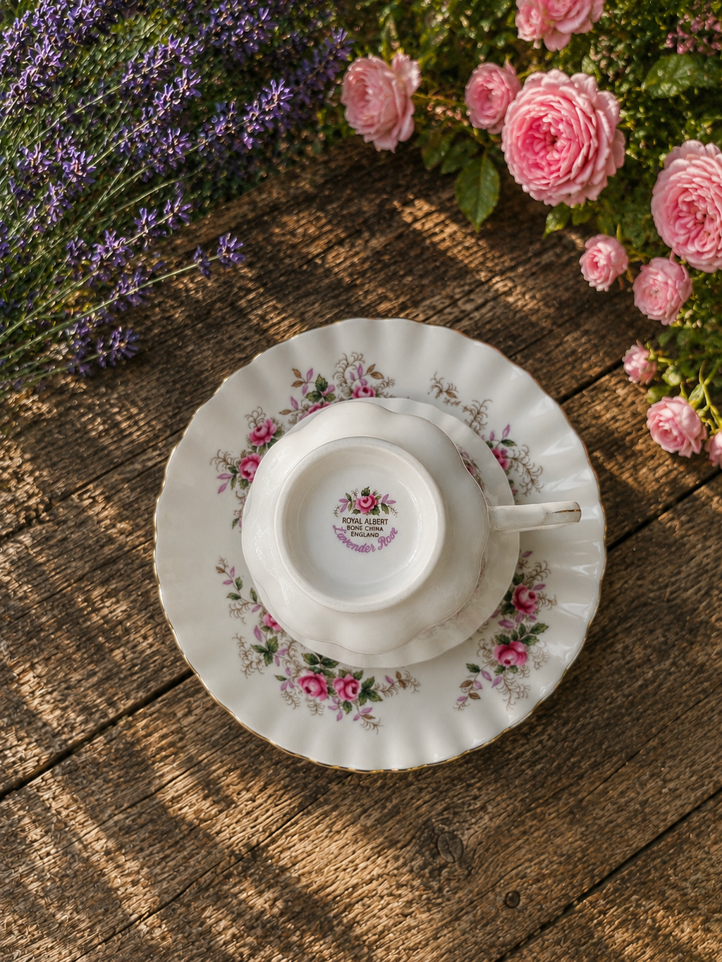 Royal Albert “Lavender Rose” Duo