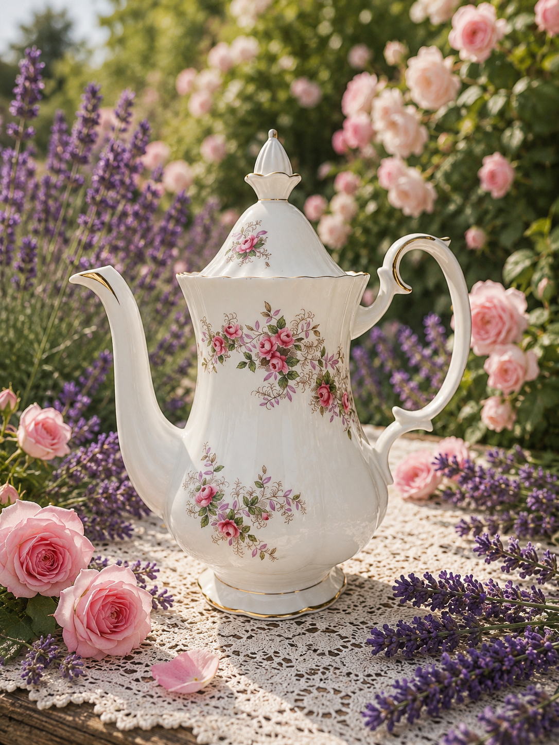 Royal Albert Lavender Rose Medium Coffee Pot