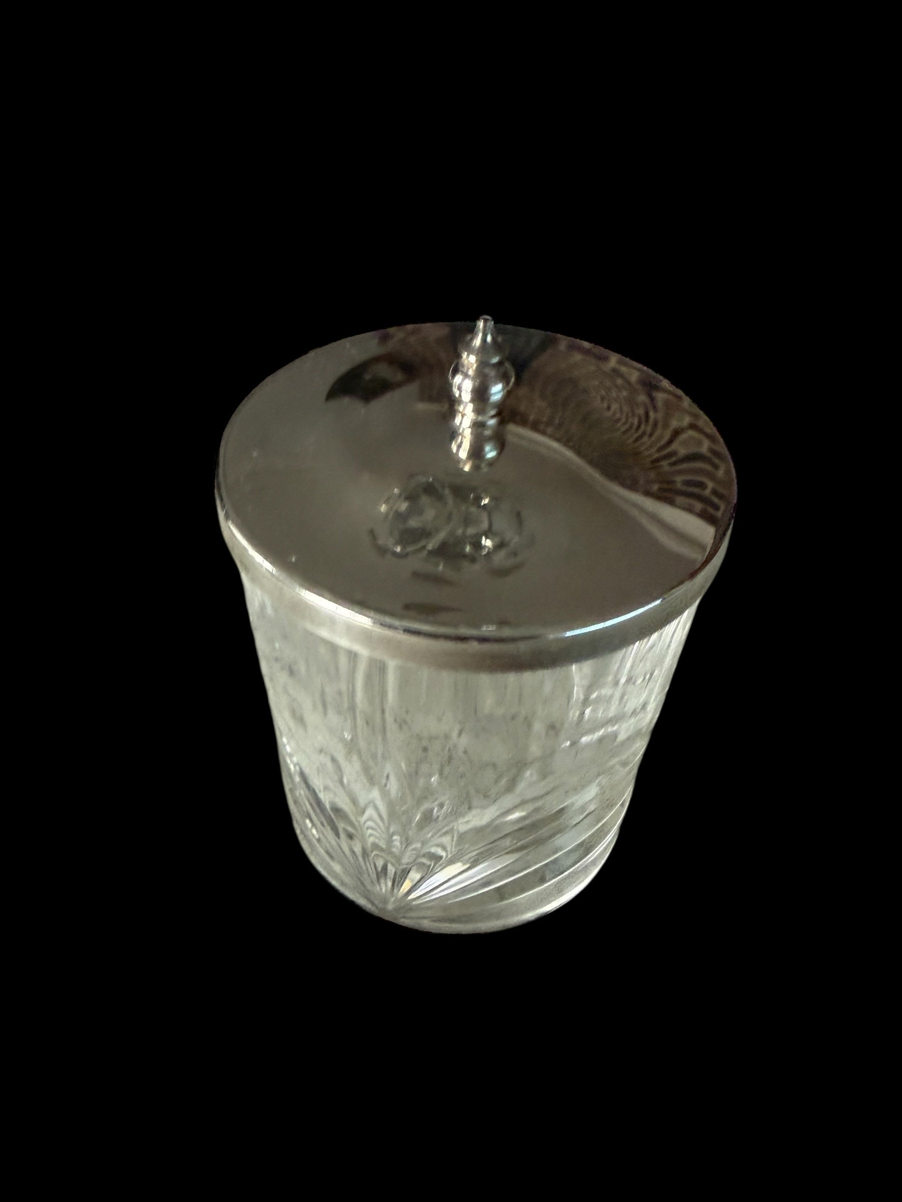 Vintage Glass Storage Pot image 3