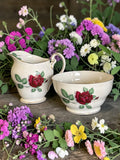 Royal Stafford “Red Velvet” Milk Jug& Sugar Bowl Set  image 0