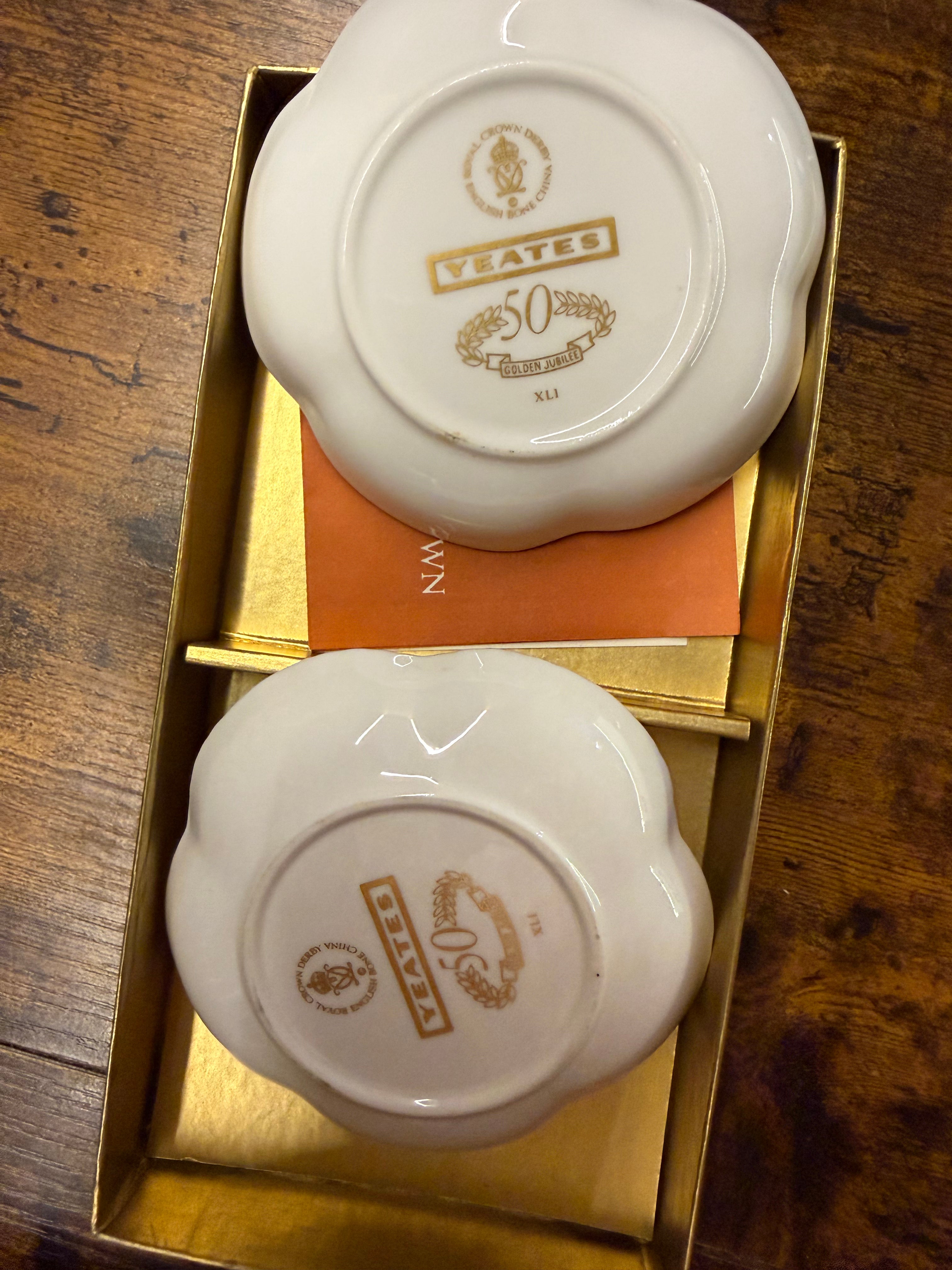 Crown Derby Trinket Dishes image 1