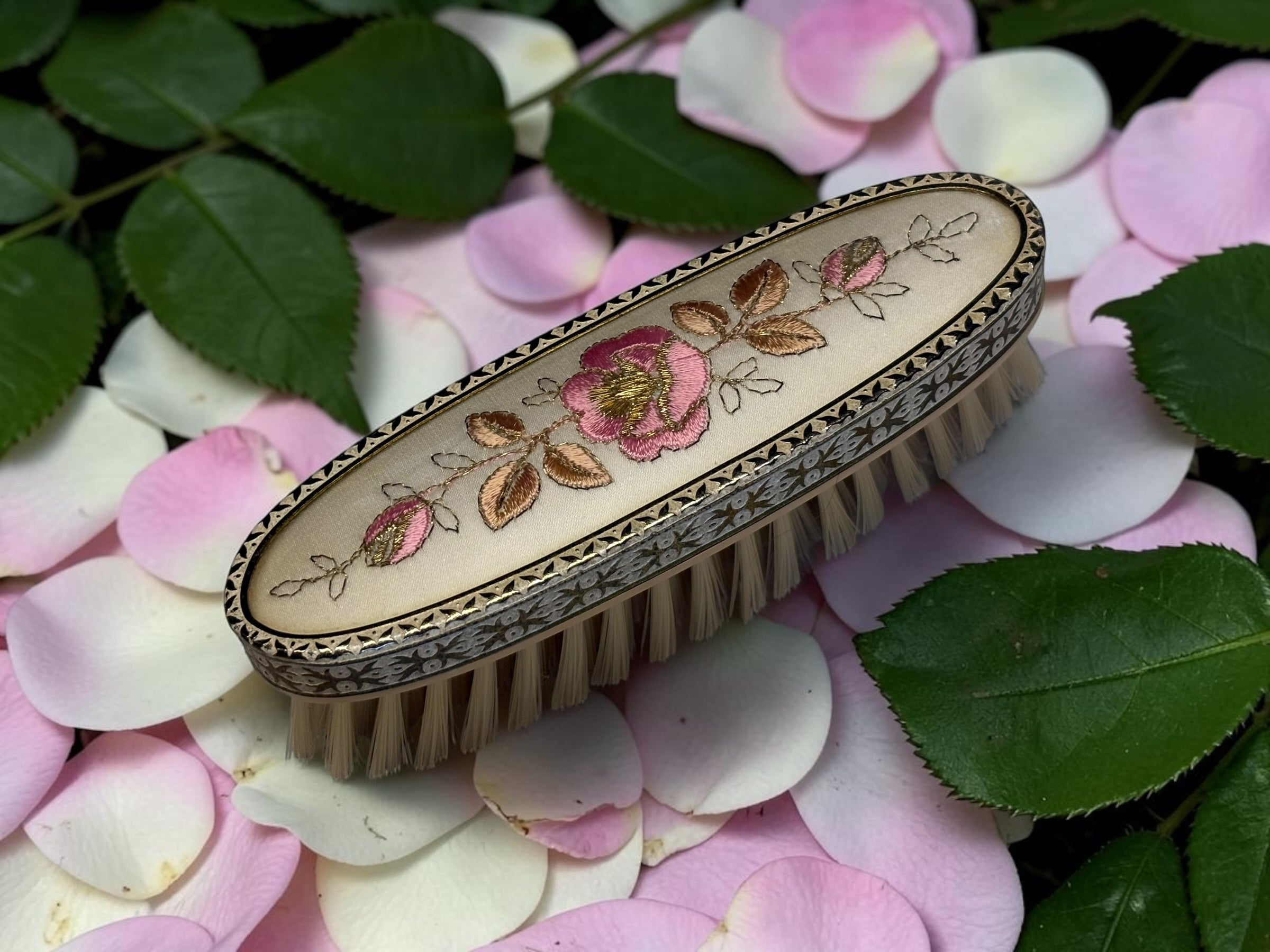 Needle Point Dressing Table Set  image 5