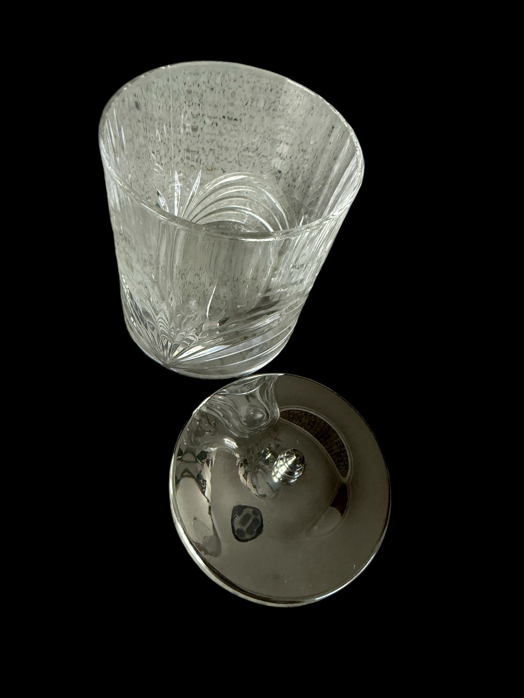 Vintage Glass Storage Pot image 4