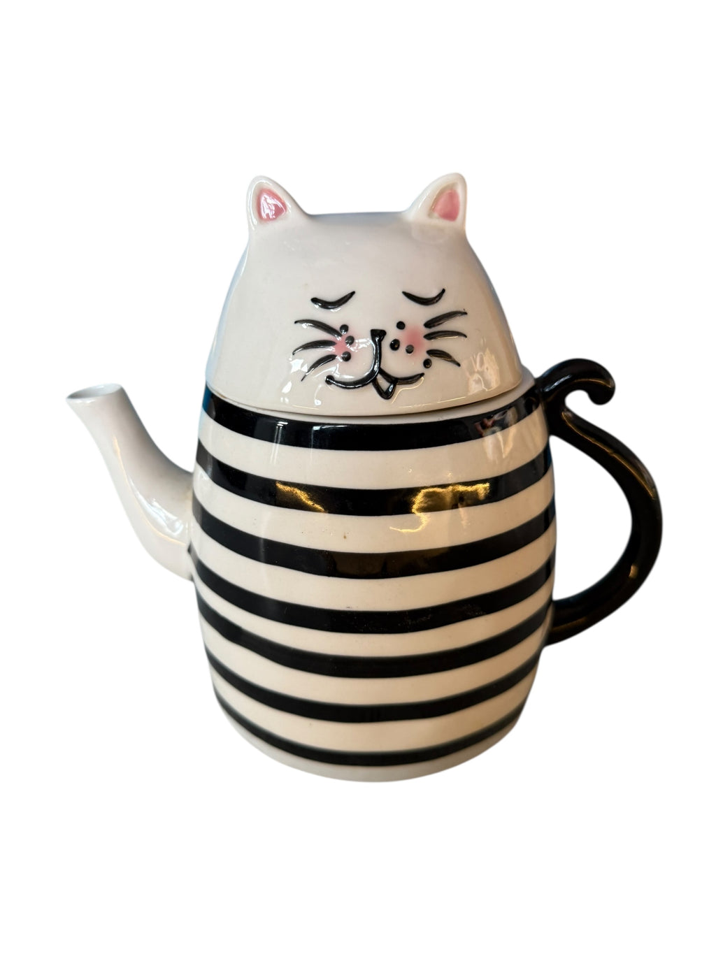 Large Cat Teapot.  image 2