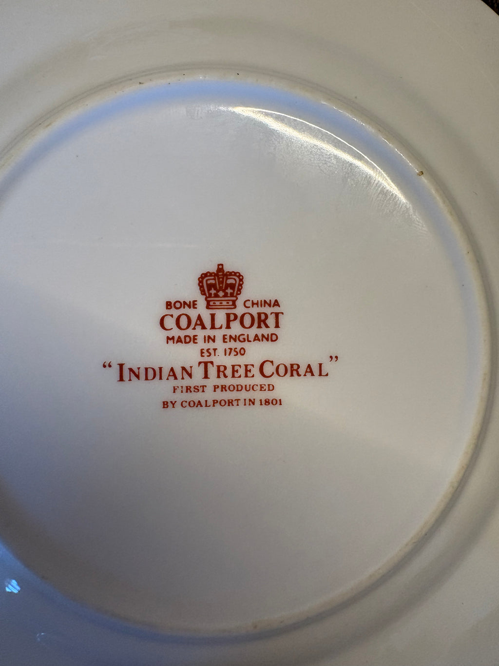Coalport Indian Tree ‘Coral’ Set  image 3