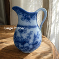 Large Blue Flow Pitcher image 0