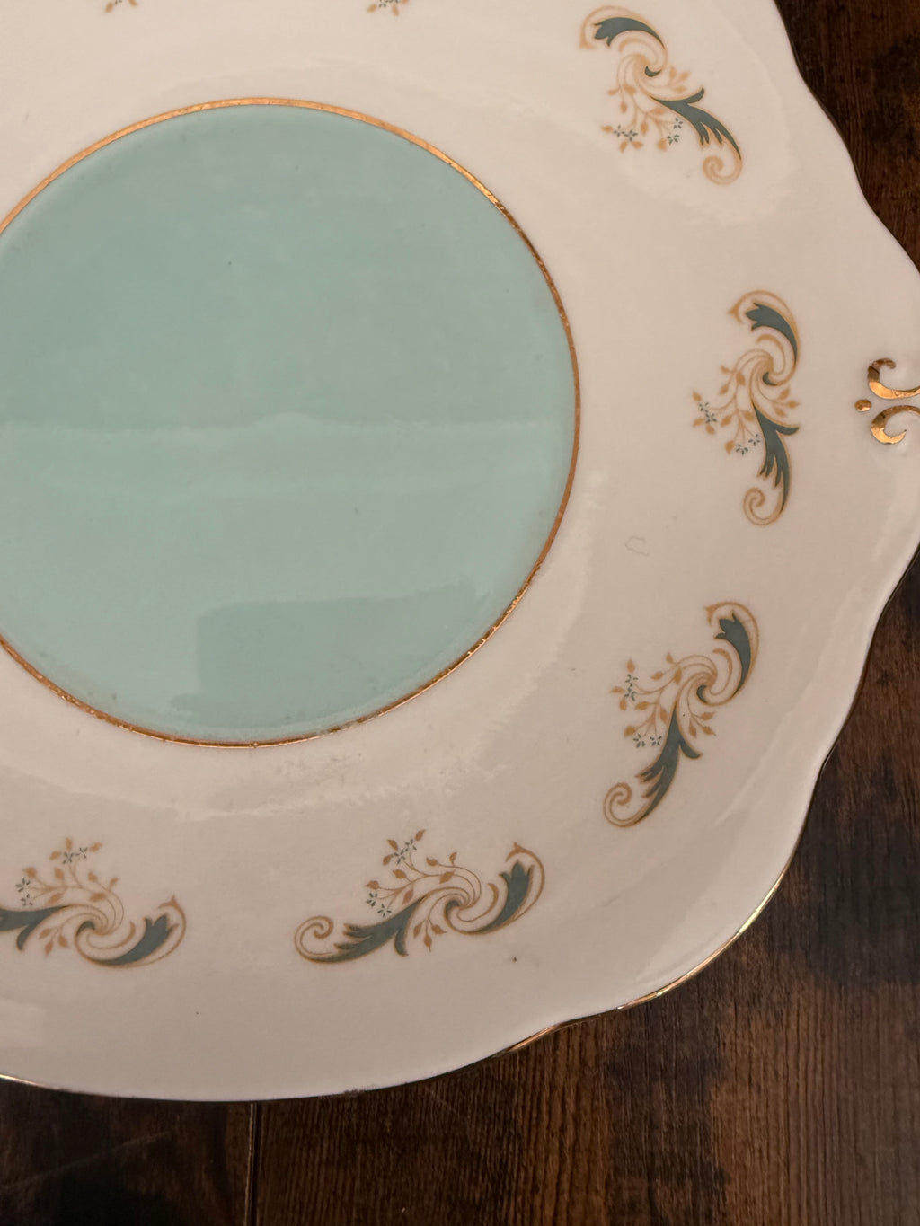 Vintage Cake Plate.  image 1