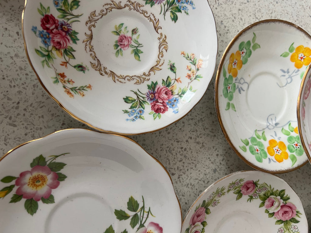 X 50 Vintage China Saucers.  image 9
