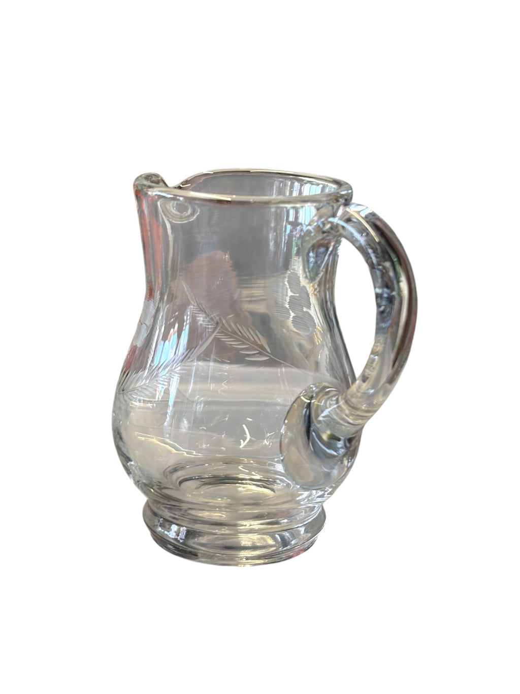 Small Glass Creamer Jug image 1