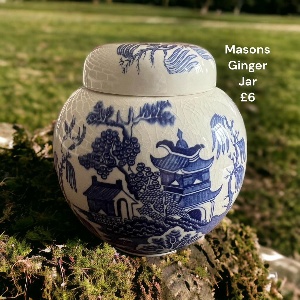 Masons. Old Willow Ginger Jar image 0