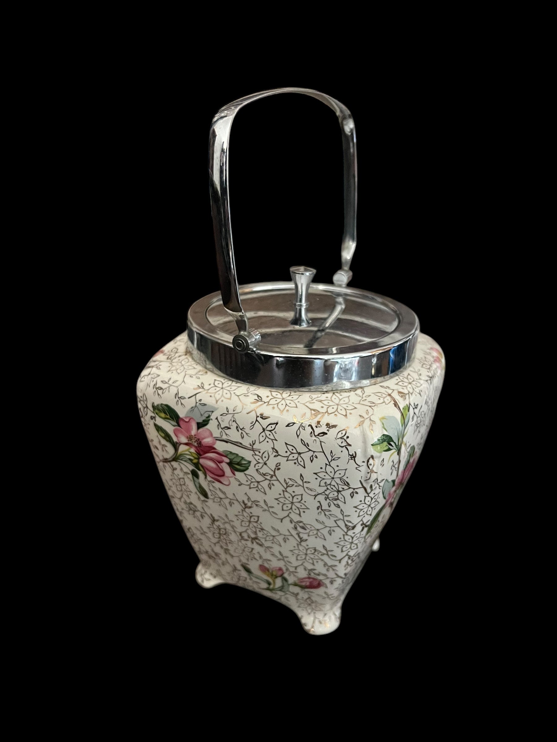 Antique Ceramic Biscuit Barrel image 5