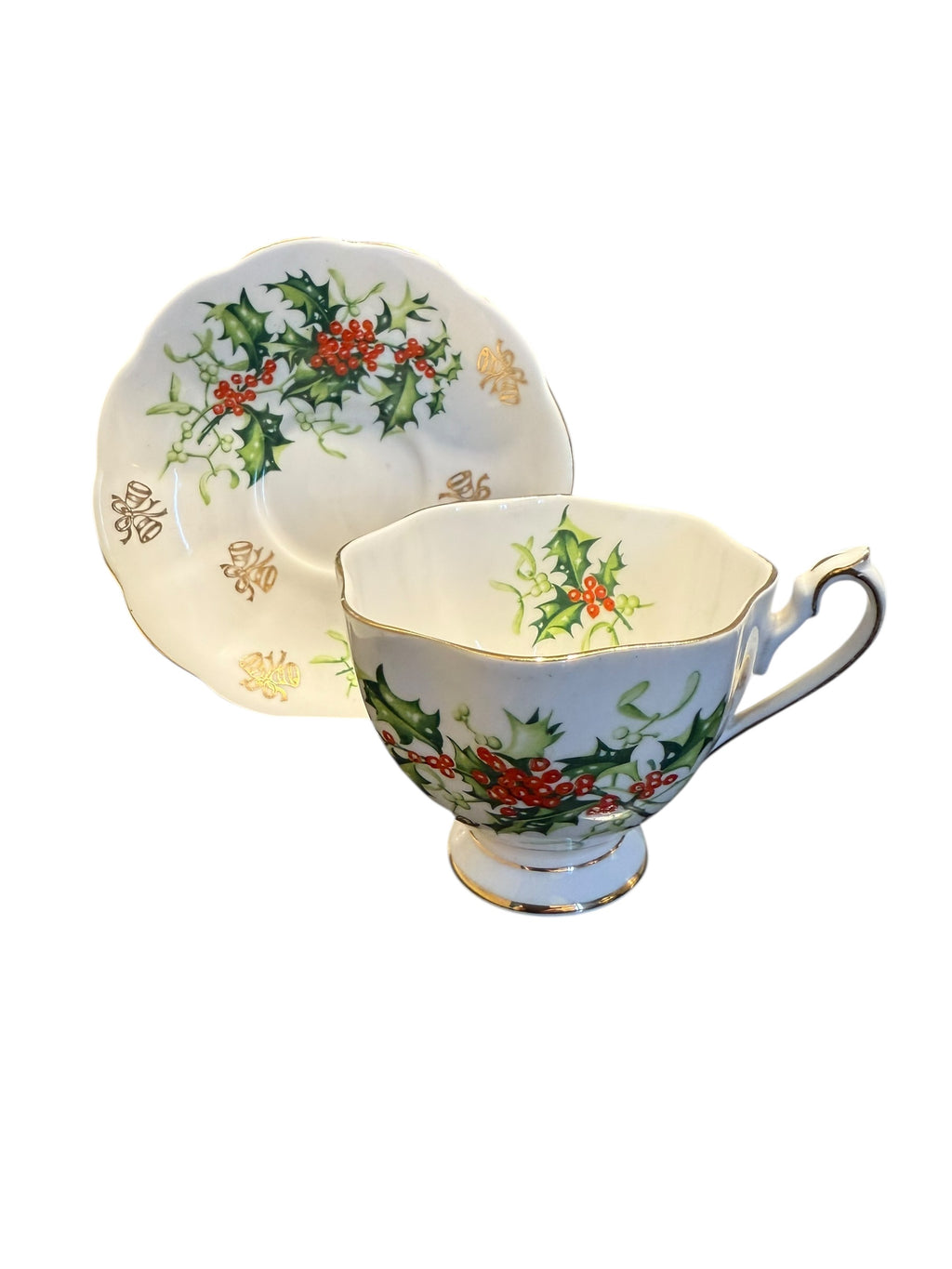 Christmas Teacup & Saucer image 4