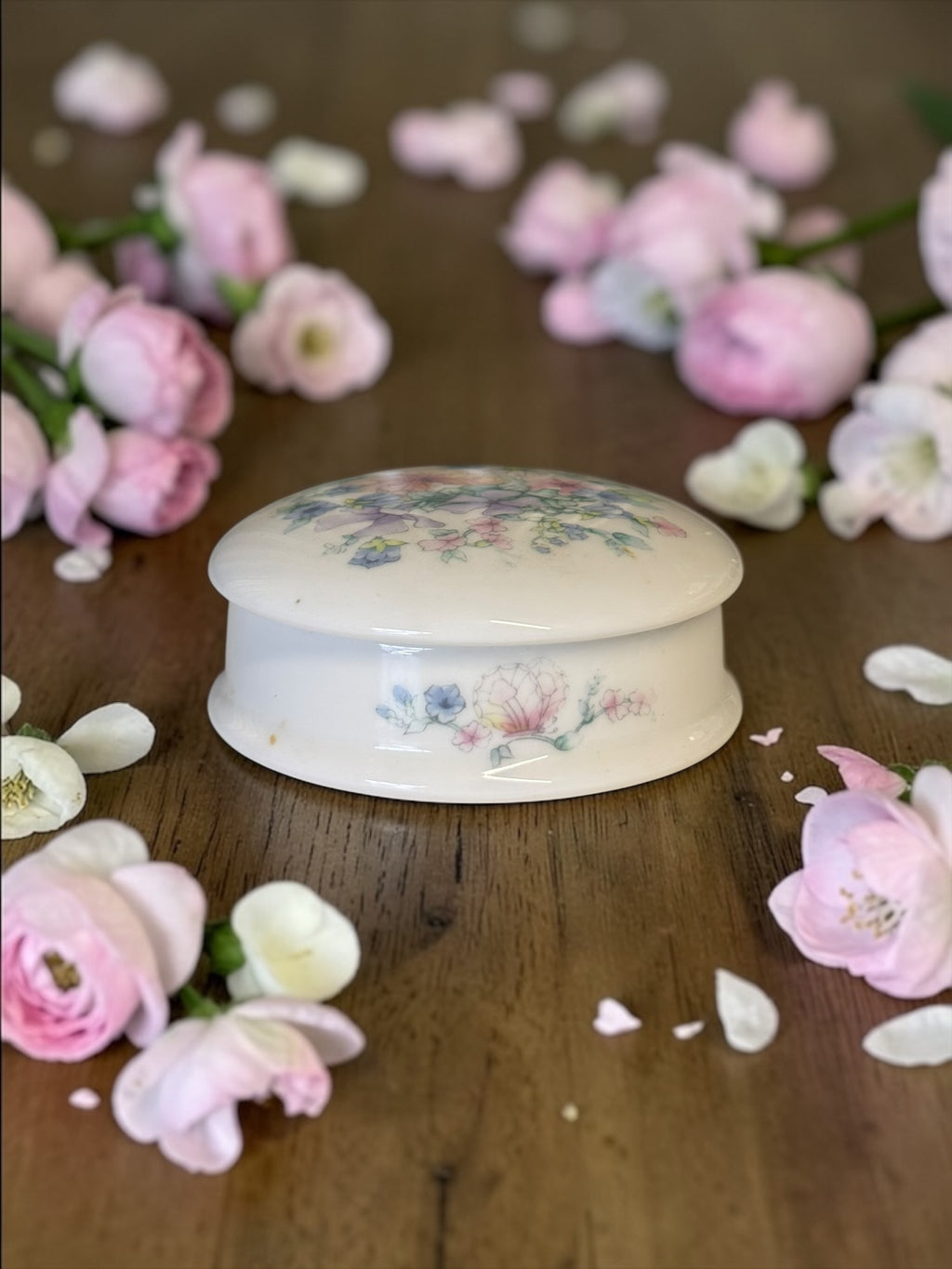 Wedgwood “Angela” Trinket Dish with Lid  image 1
