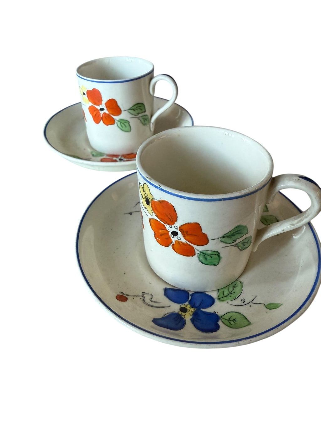 J & G Meakin. Sol. Retro Coffee Cups & Saucers. Espresso image 4