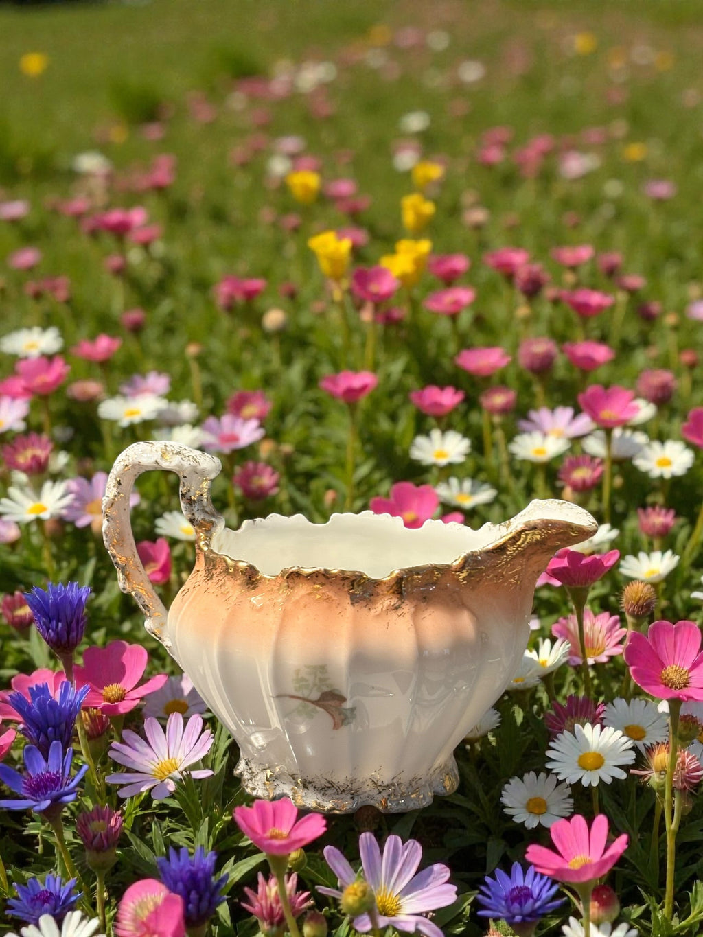 Limoges Victorian Teapot & Milk Jug image 2