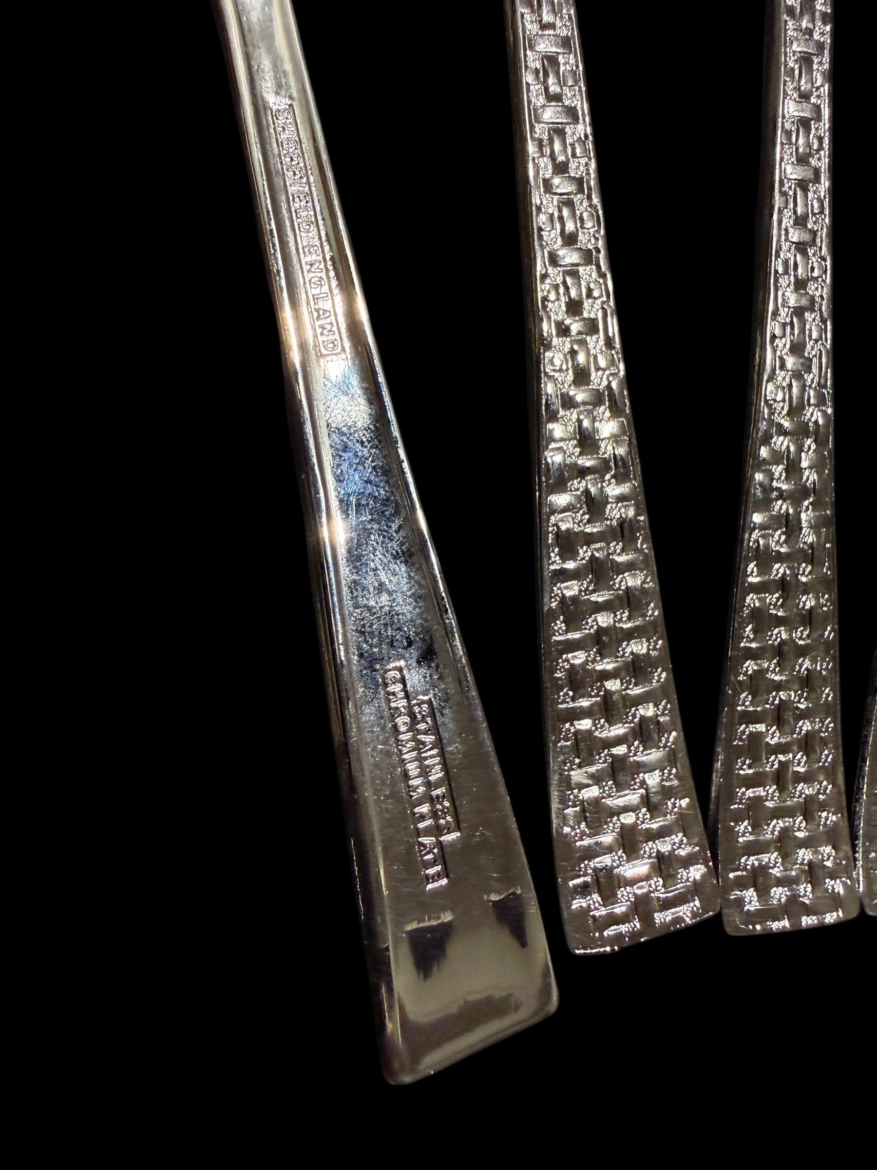 Vintage Cutlery. Set 5 Cake/Pastry Forks image 4