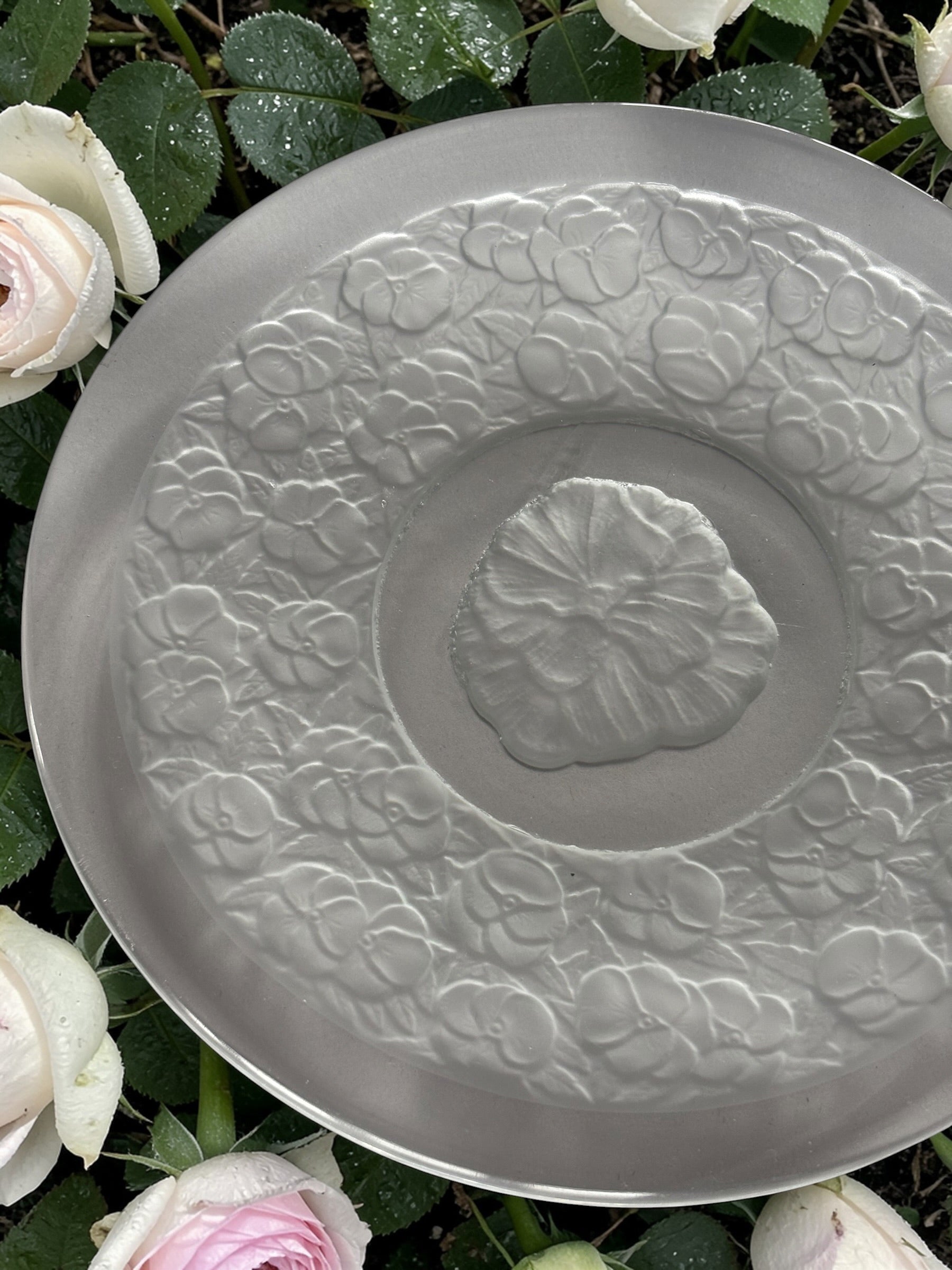 Lalique Inspired Dessert Serving Set image 1
