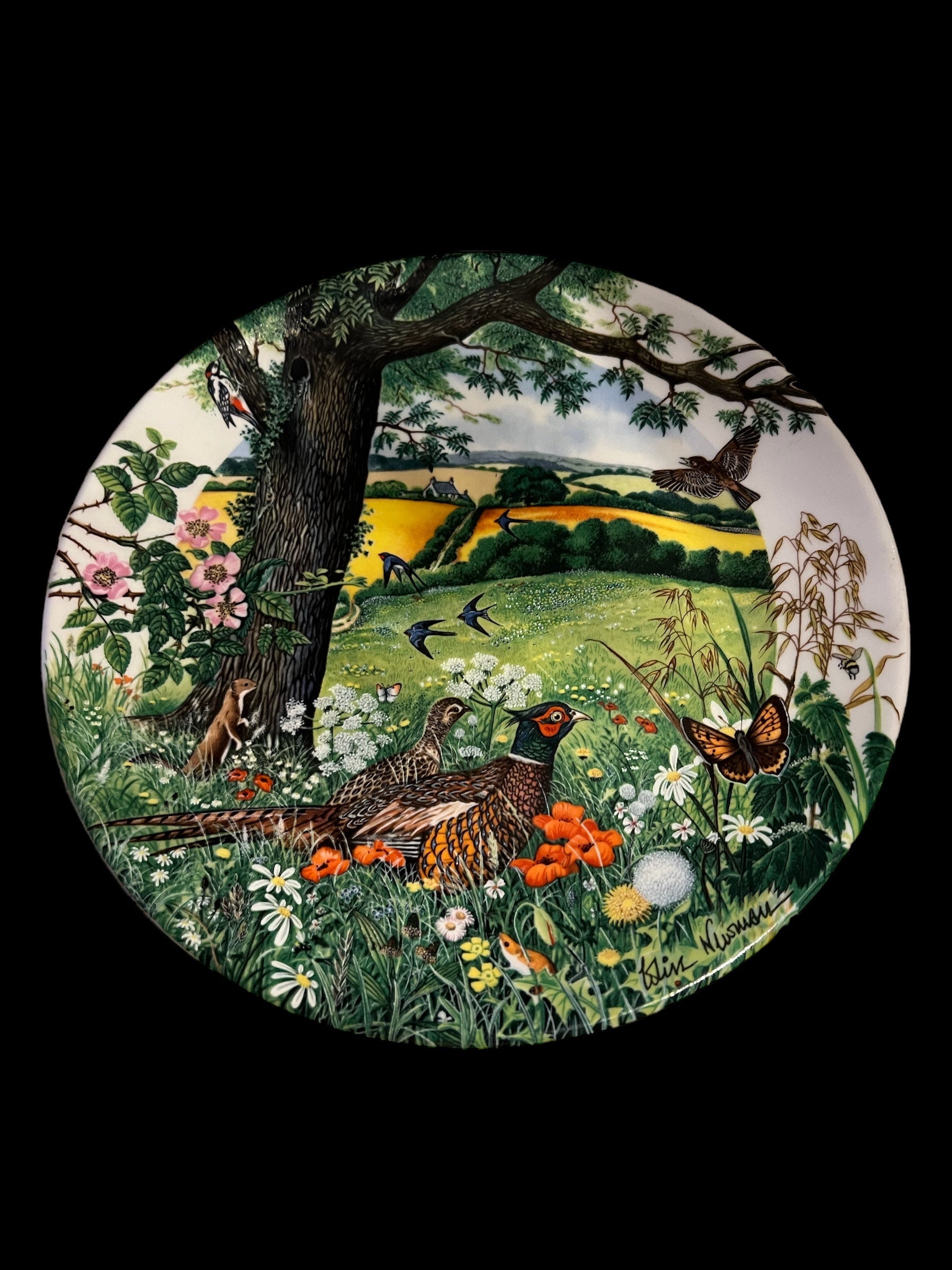 Wedgwood cabinet plate image 1