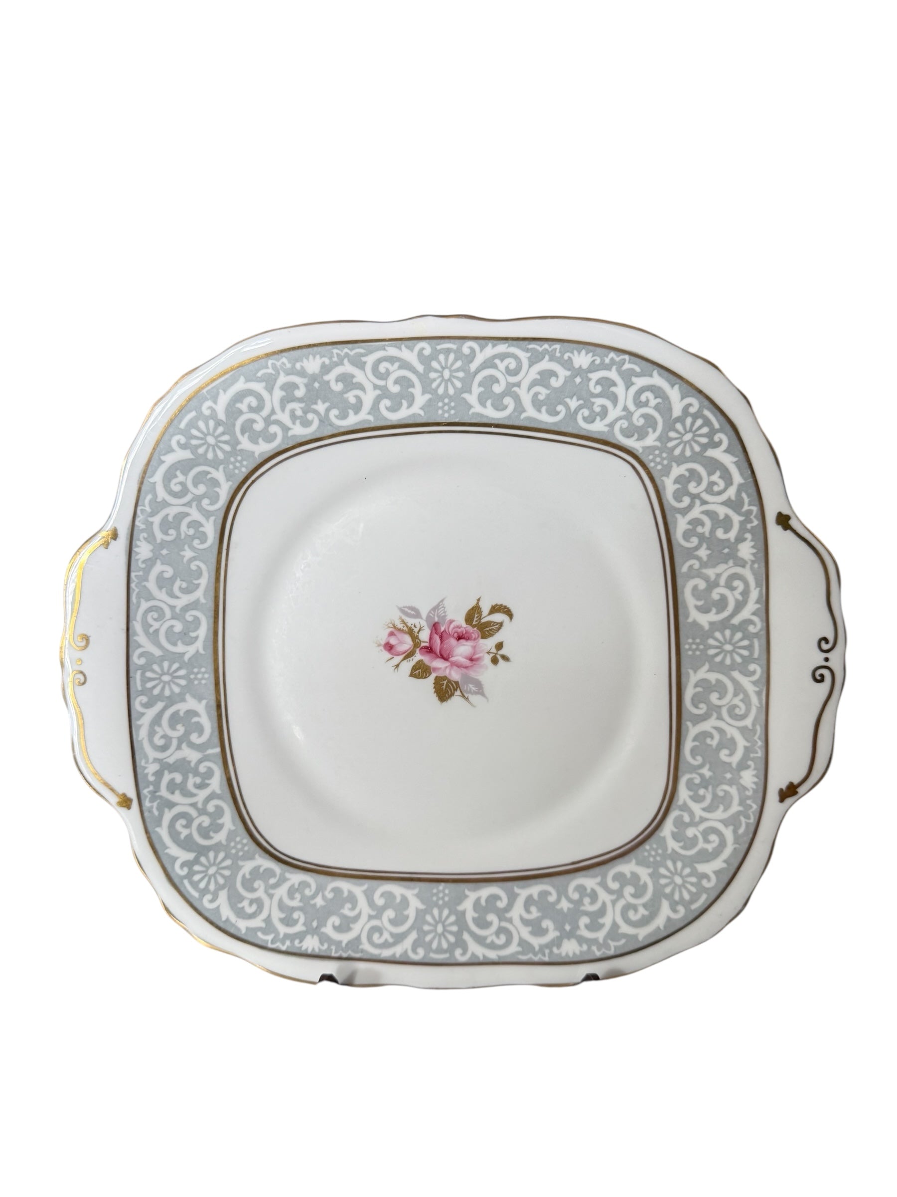 Staffordshire. Vintage China Cake Plate.  image 4