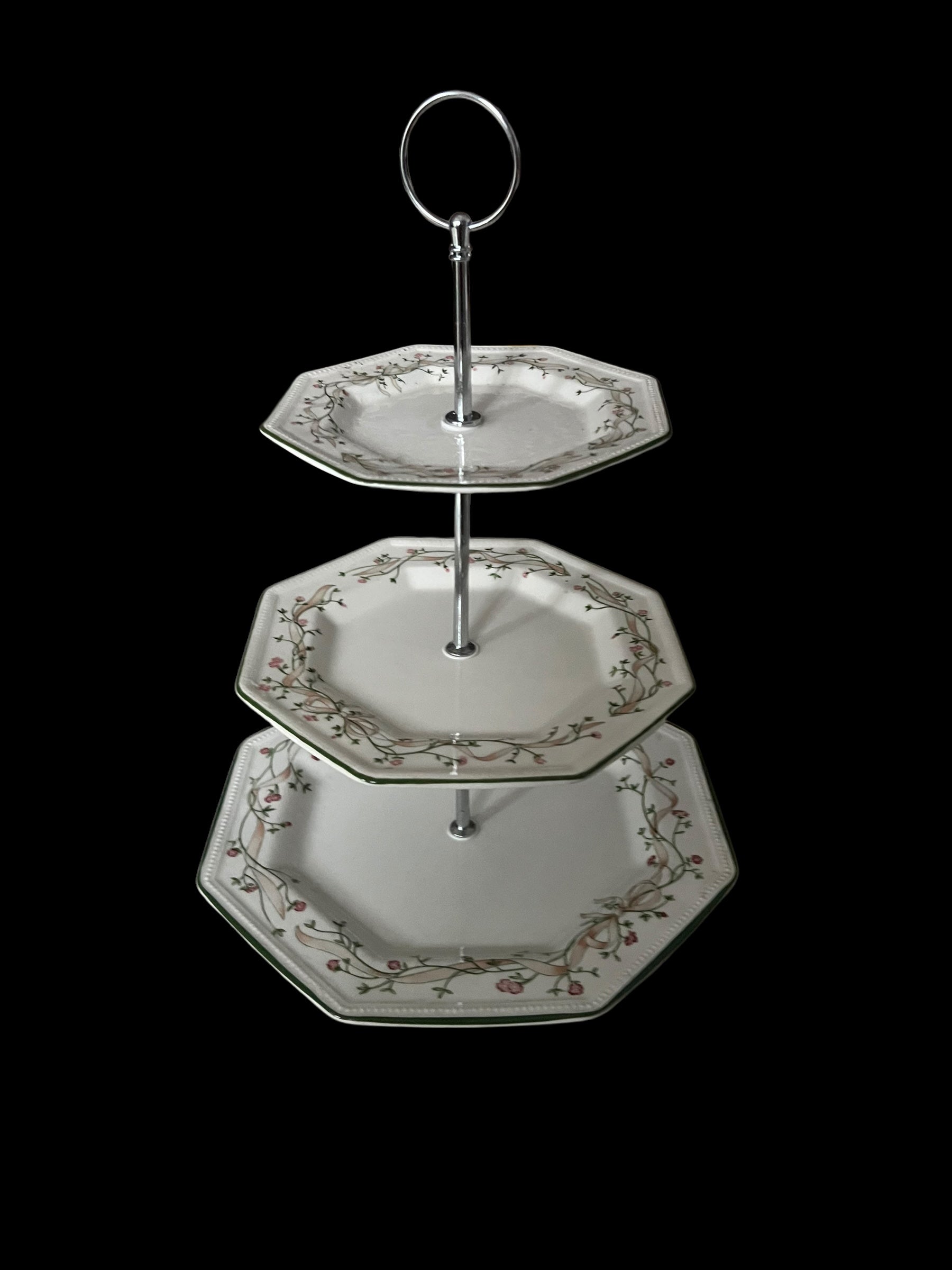 Johnson Brothers Eternal Beau 3 Tier Cake Stand   image 5