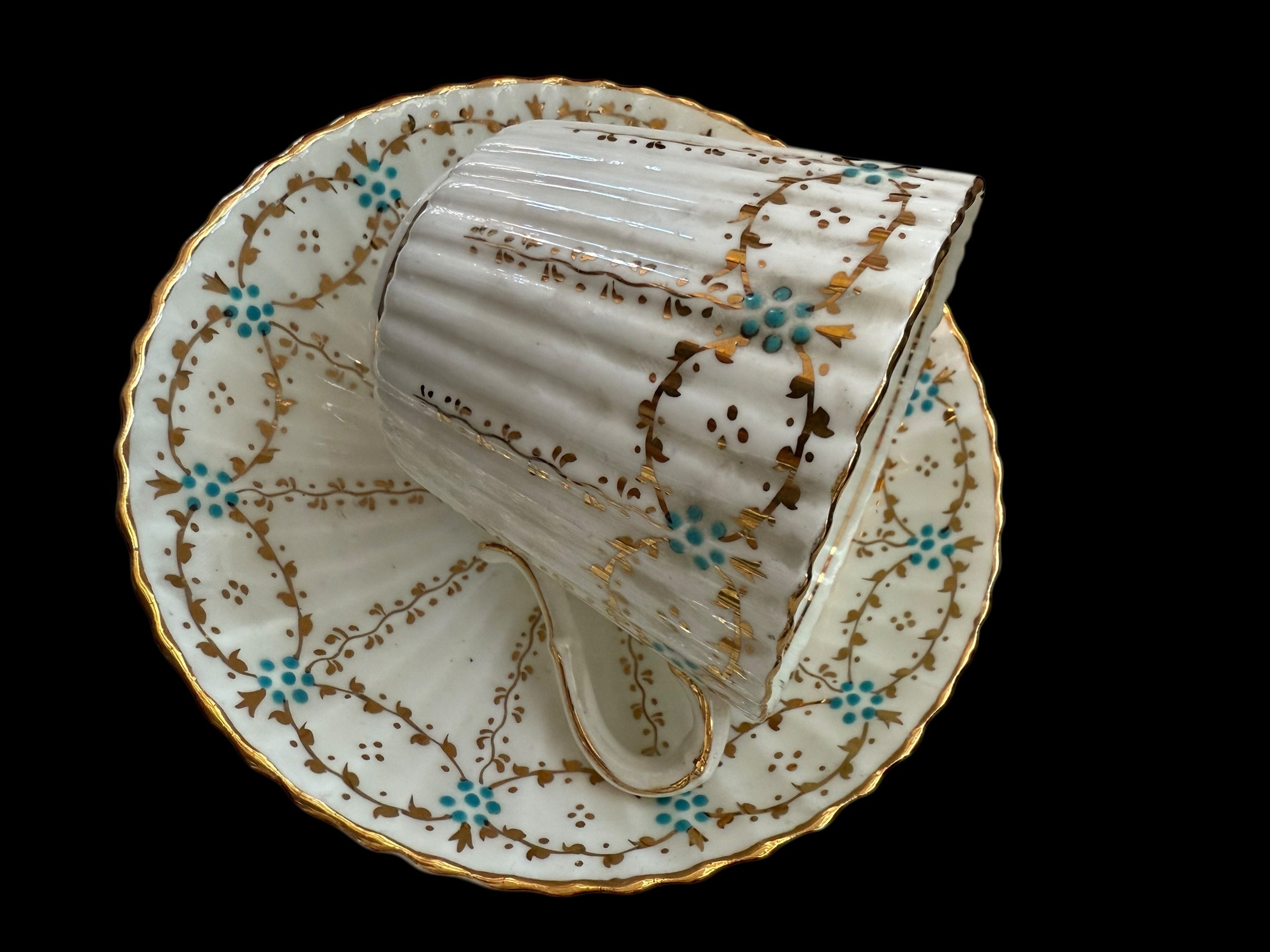 Antique Breakfast Cup & Saucer image 2