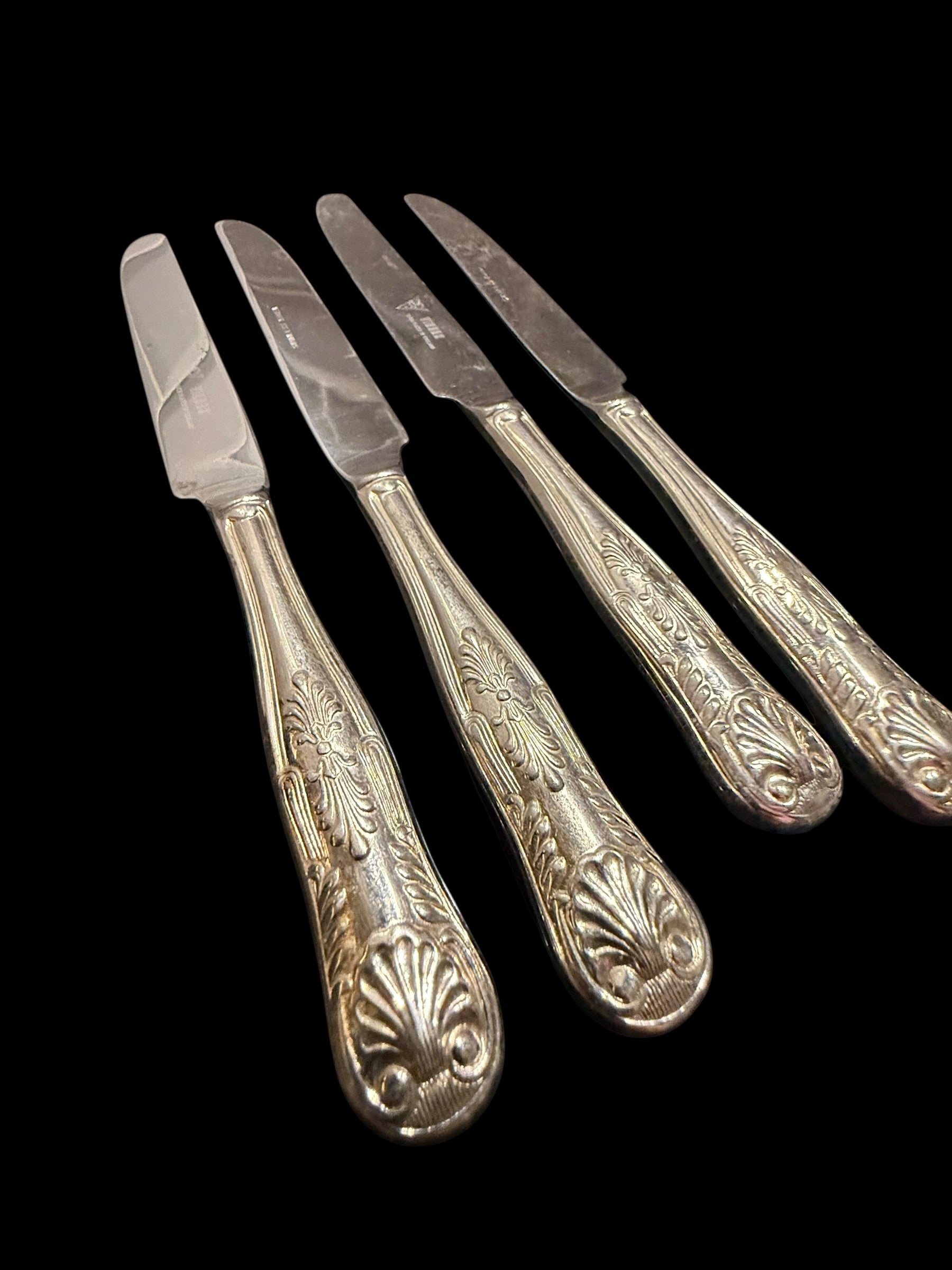 Vintage Cutlery. Set 4 Knives image 3