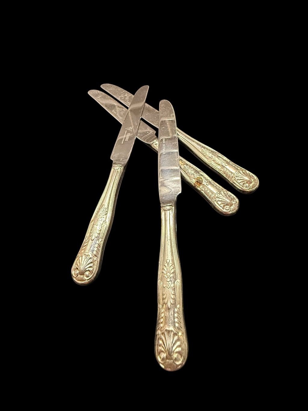 Vintage Cutlery. Set 4 Knives image 1