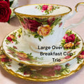 Large Oversized Breakfast Cup  Old Country Roses Roses  image 0