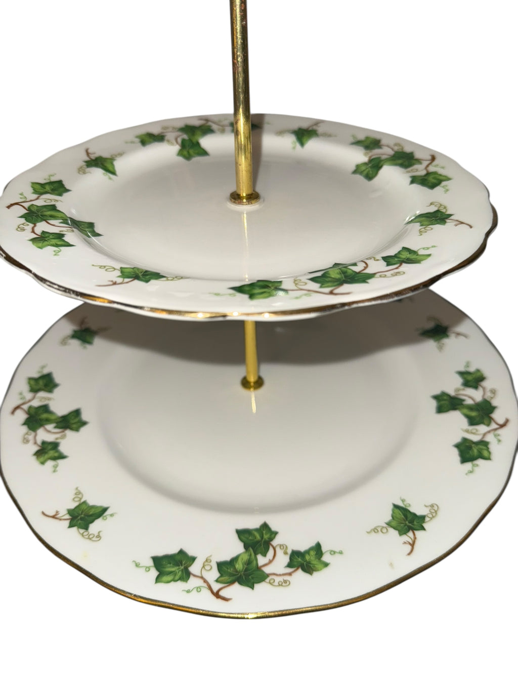 Colclough English China. Ivy Leaf Cake Stand image 5