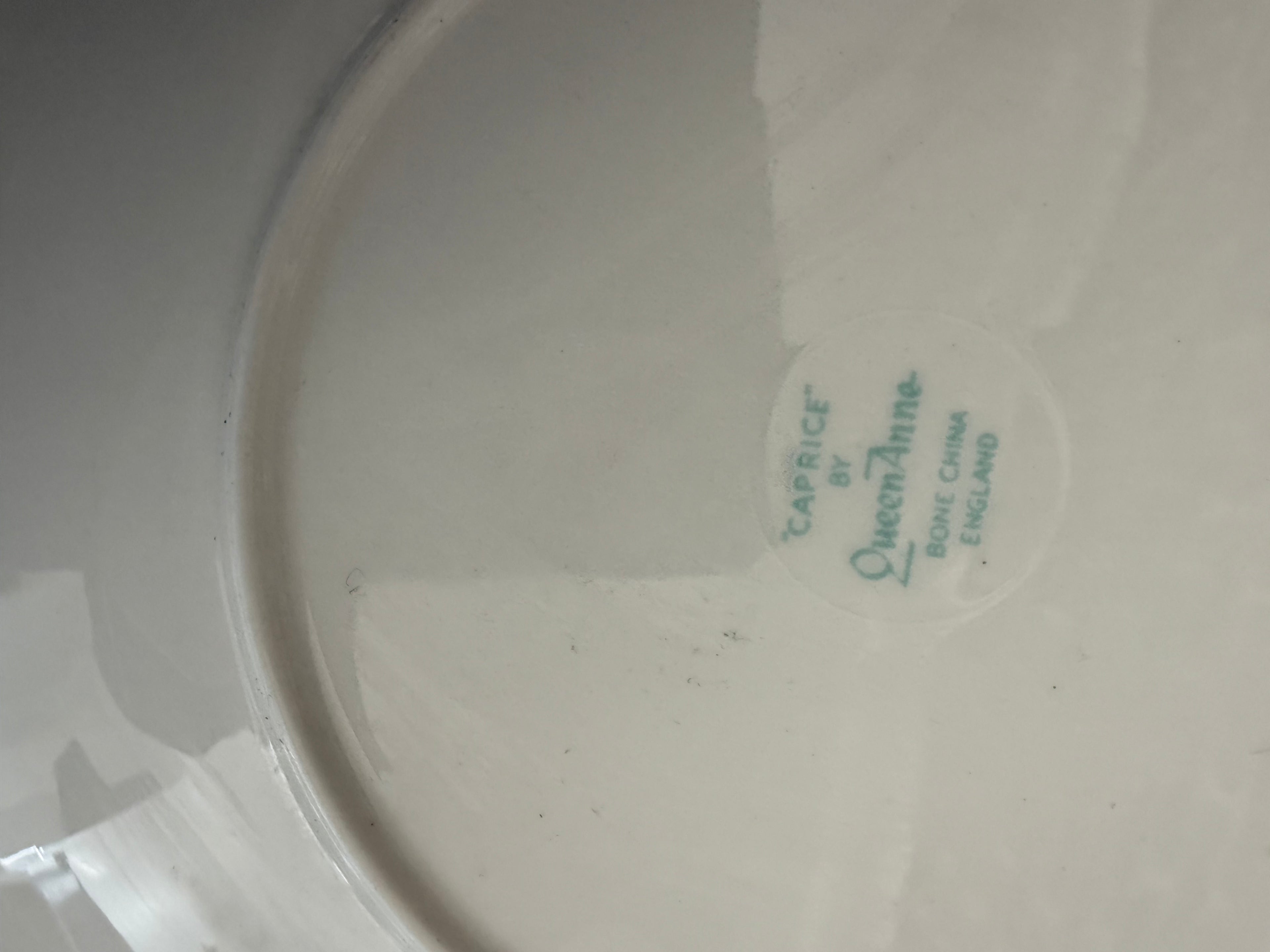 Queen Anne. Vintage Cake Plate.  image 3