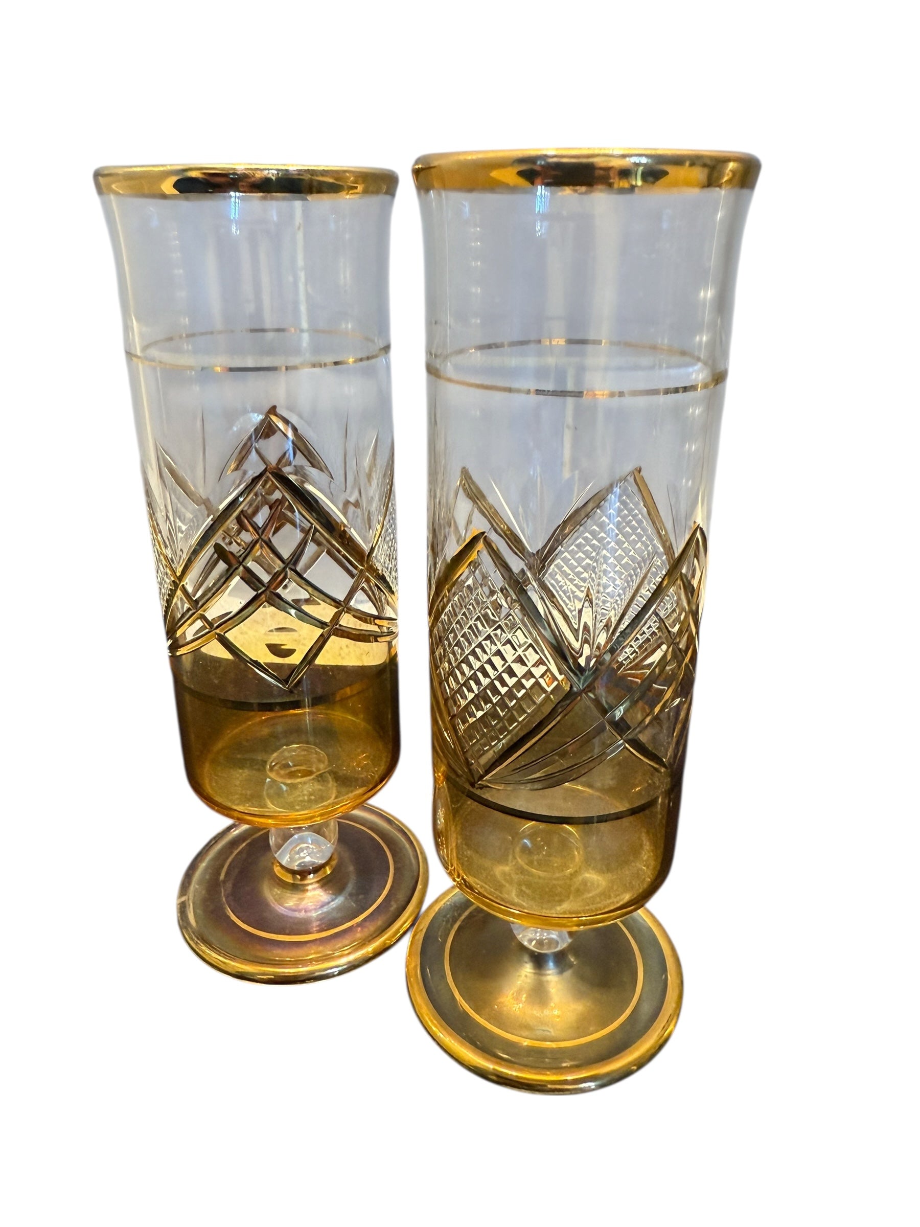 Vintage Champagne Flutes image 4