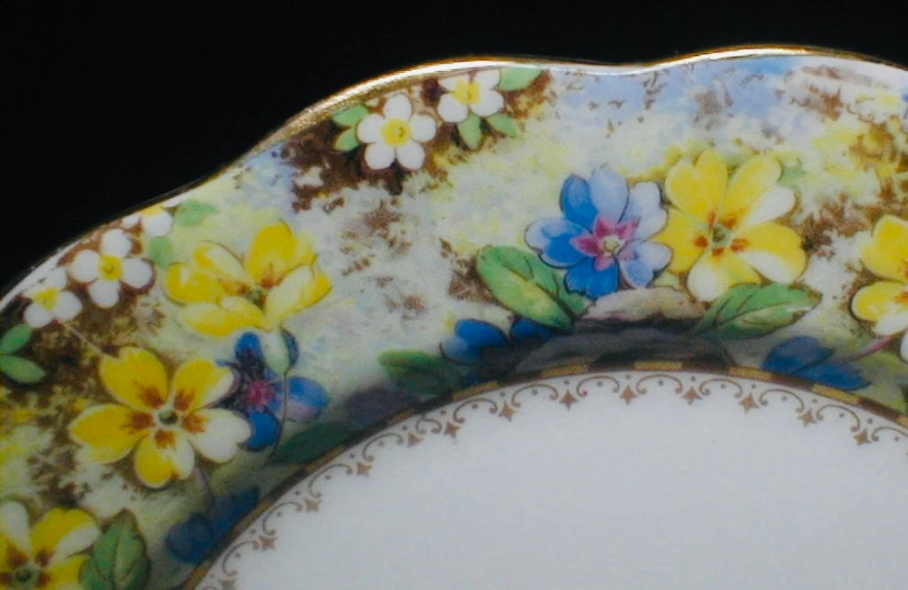 Royal Albert. ‘Mary’s Garden’. Antique China Trio Fruits