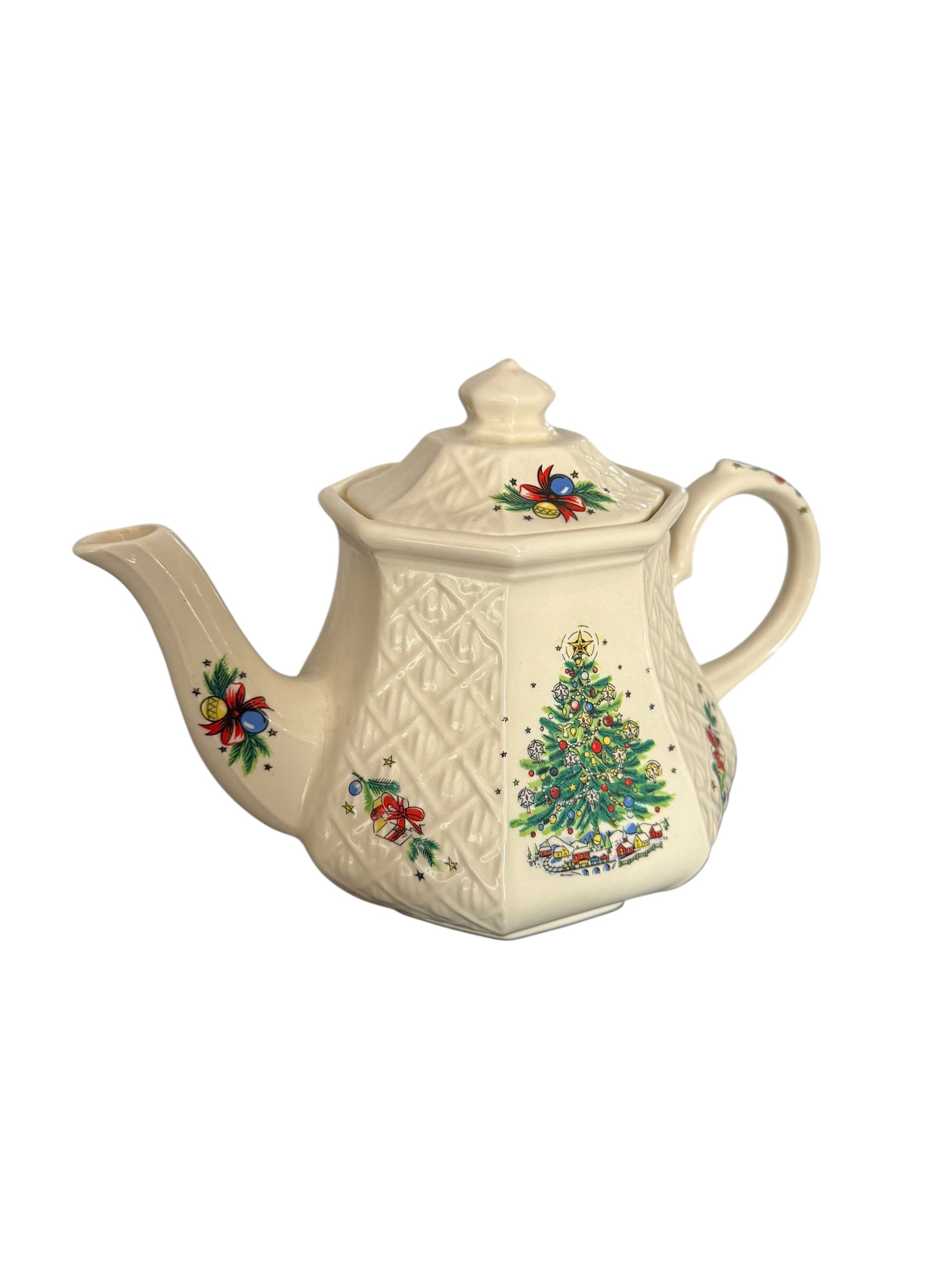SADLER Teapot. Christmas