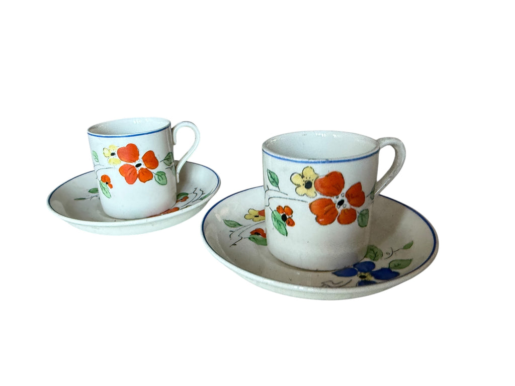 J & G Meakin. Sol. Retro Coffee Cups & Saucers. Espresso image 2