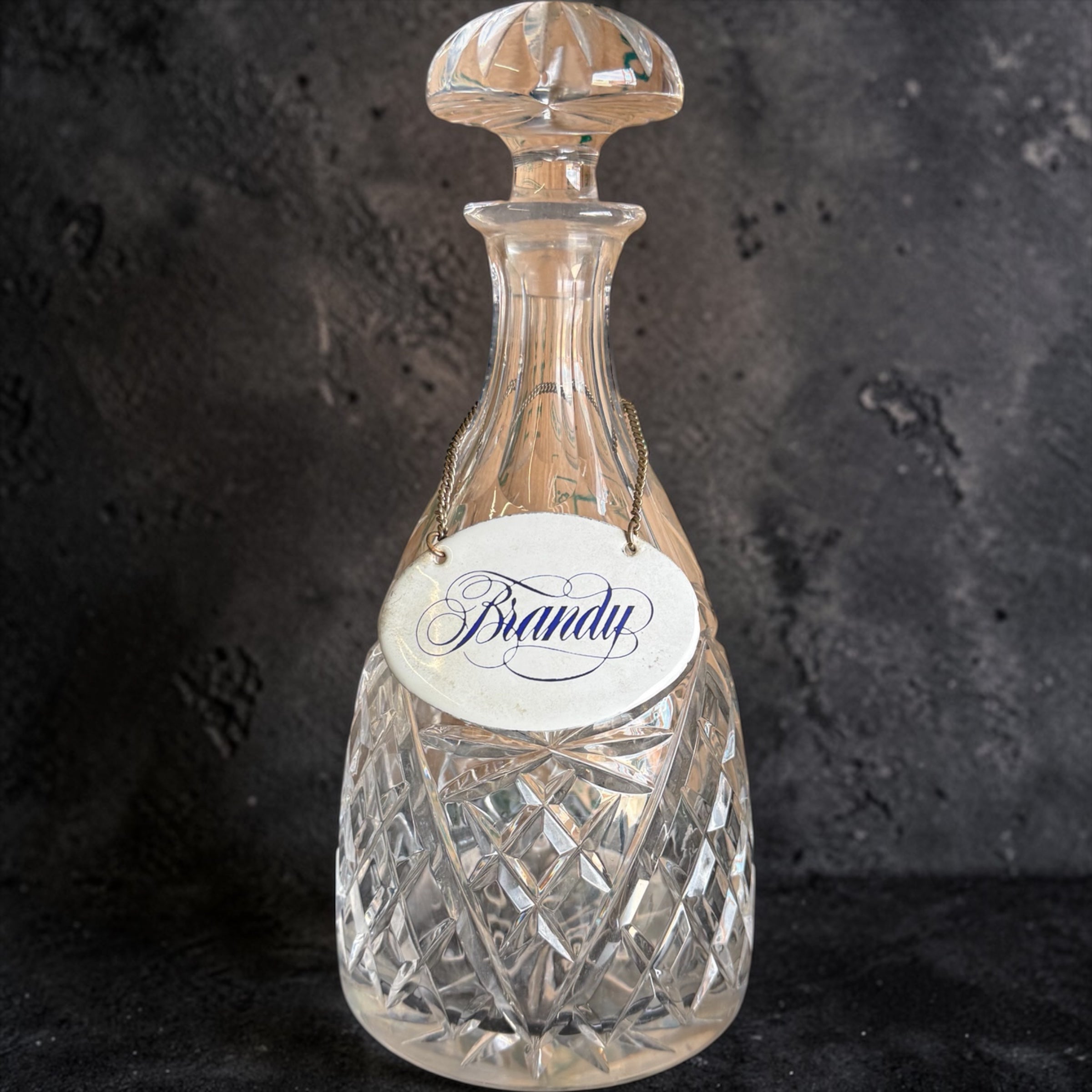 Vintage Crystal Decanter.  image 1