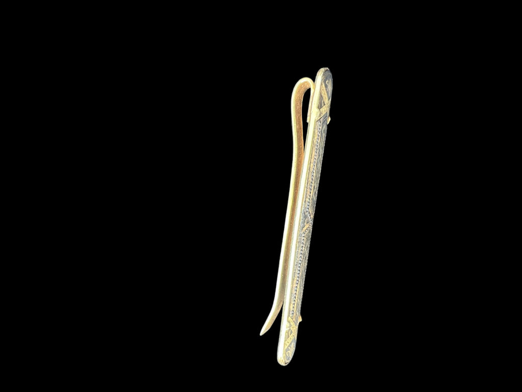 Vintage Tie Pin Clip - Clarinet image 2
