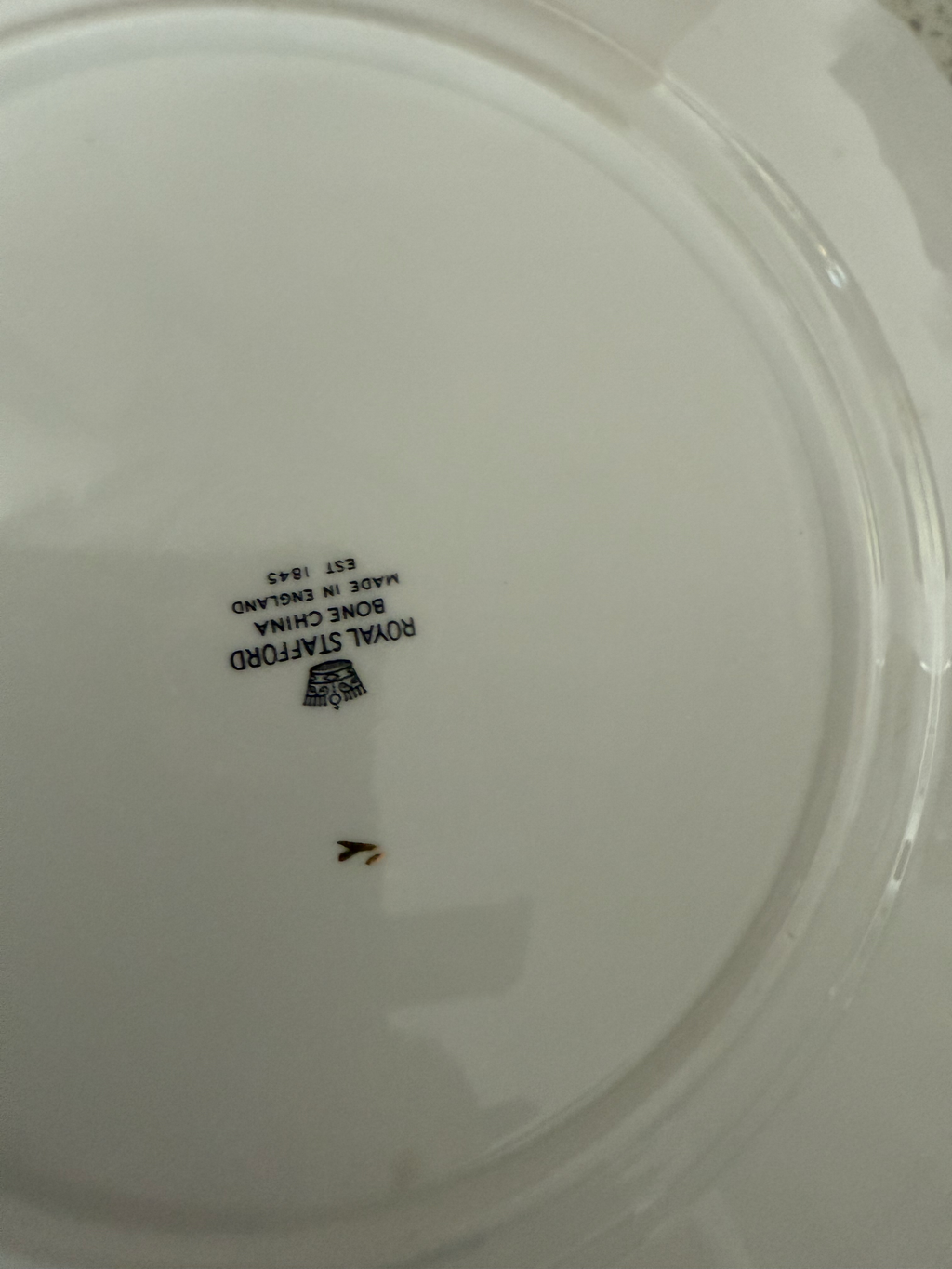 Royal Stafford. Vintage China Cake Plate image 4