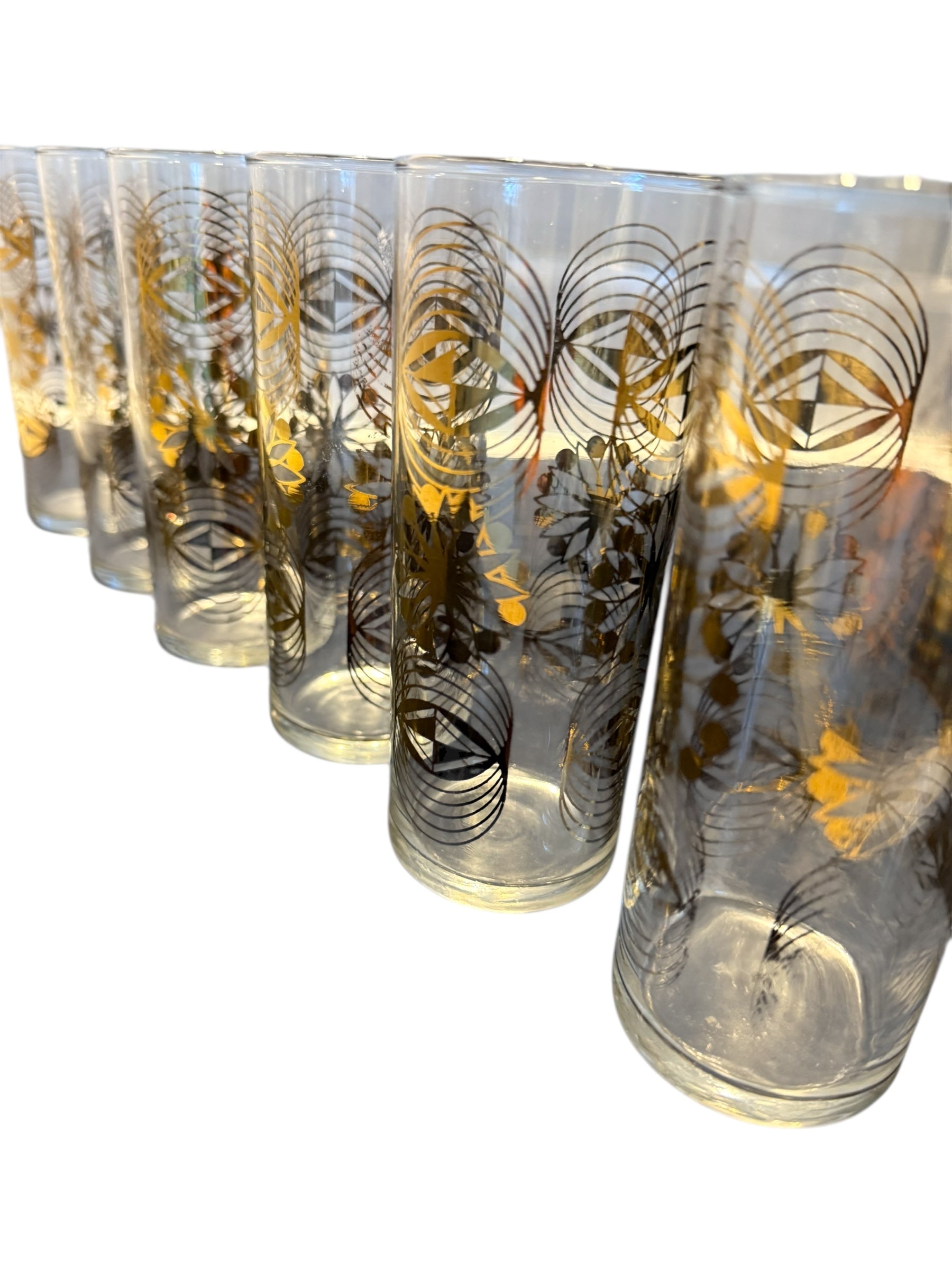 Vintage Tumbler Glasses. Set 6 image 1