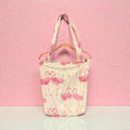 Handmade Flamingo Fabric Tote Bag image 0
