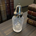 Vintage Sugar Shaker. Etched Glass image 0