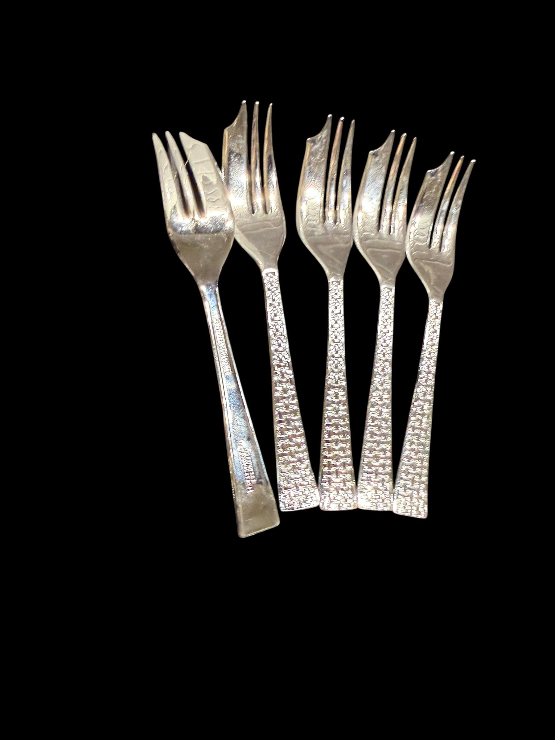 Vintage Cutlery. Set 5 Cake/Pastry Forks image 9