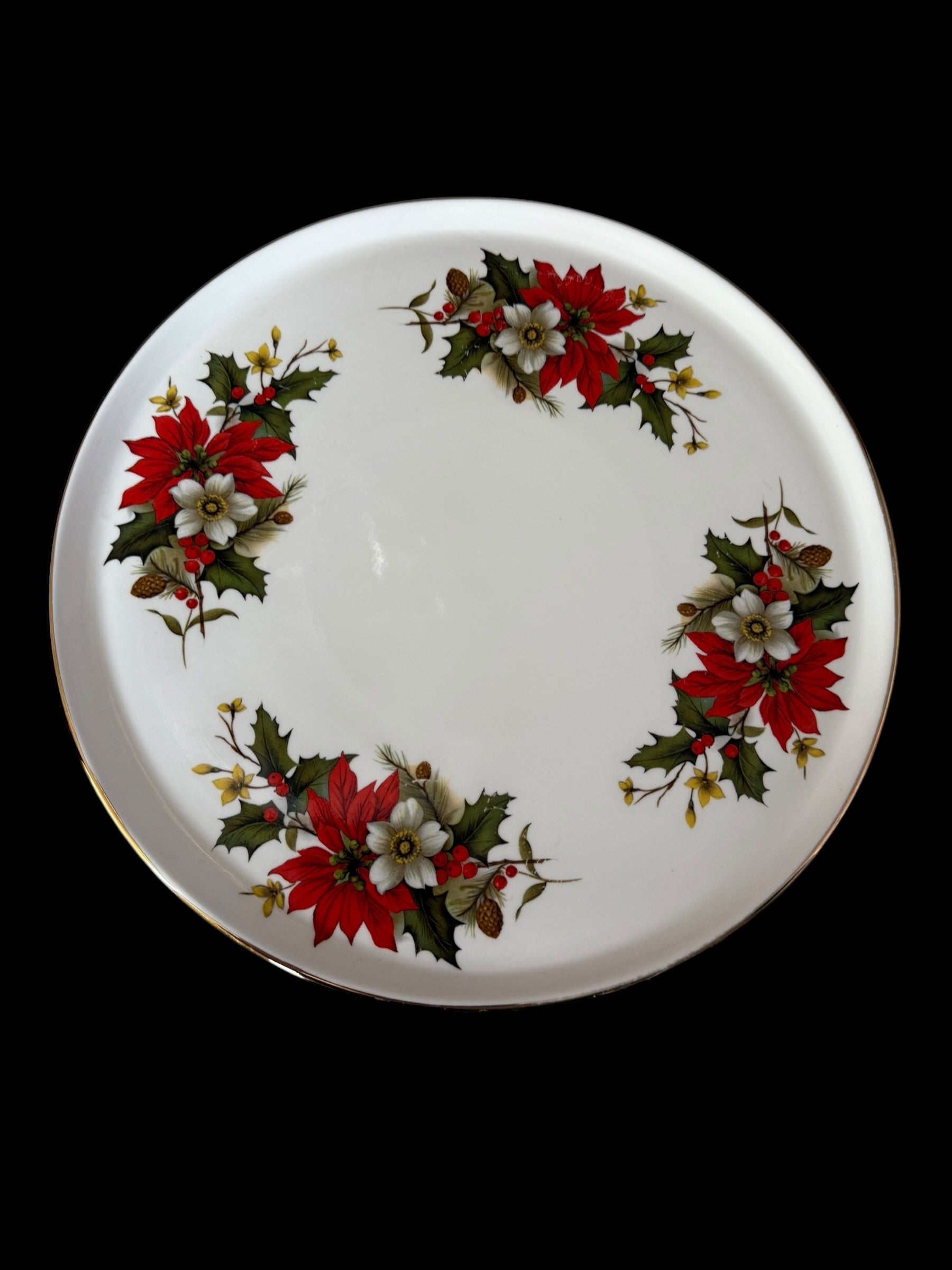 Large Christmas Gateau Plate. Inglewood Studio image 1