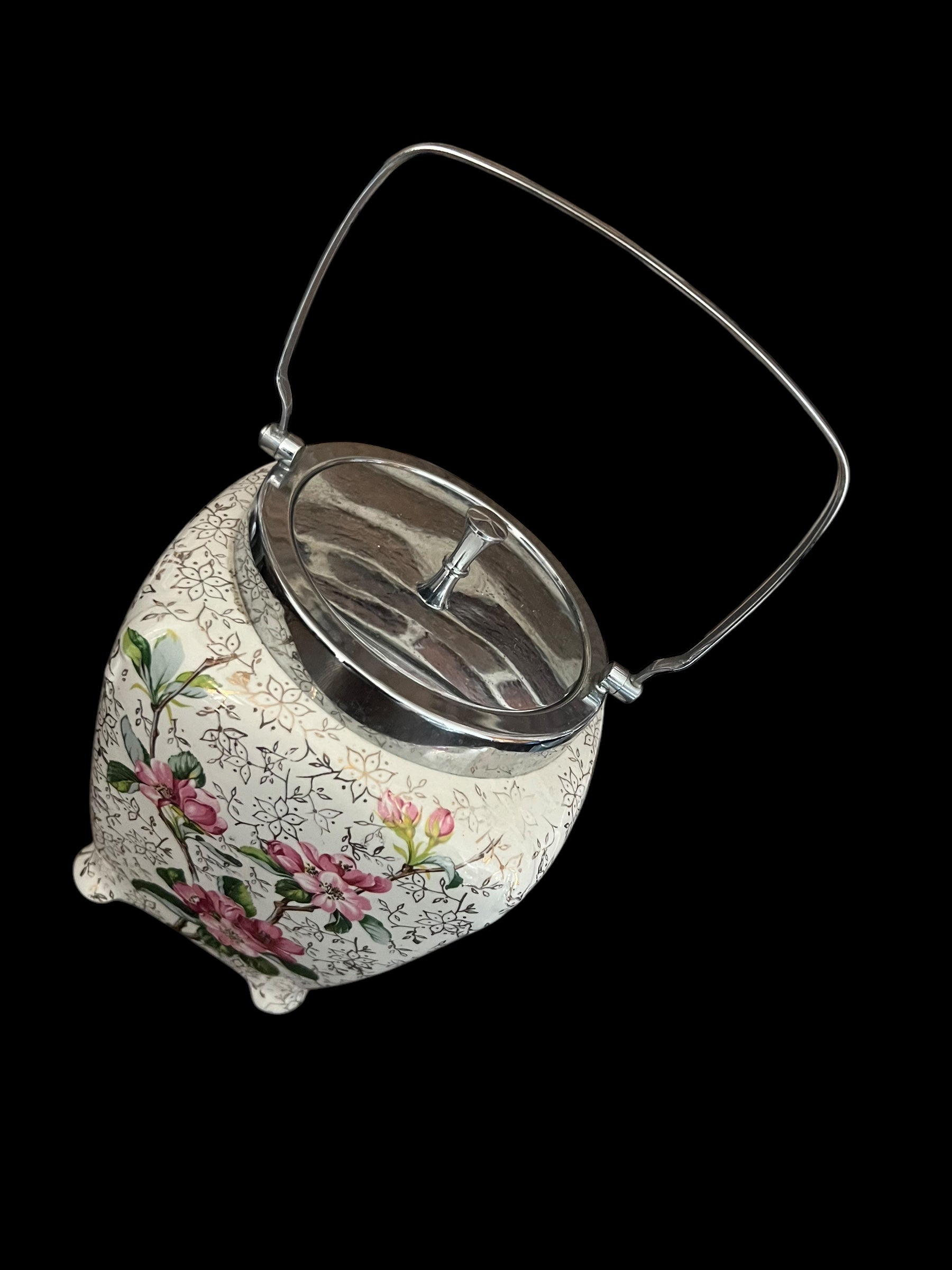 Antique Ceramic Biscuit Barrel image 7