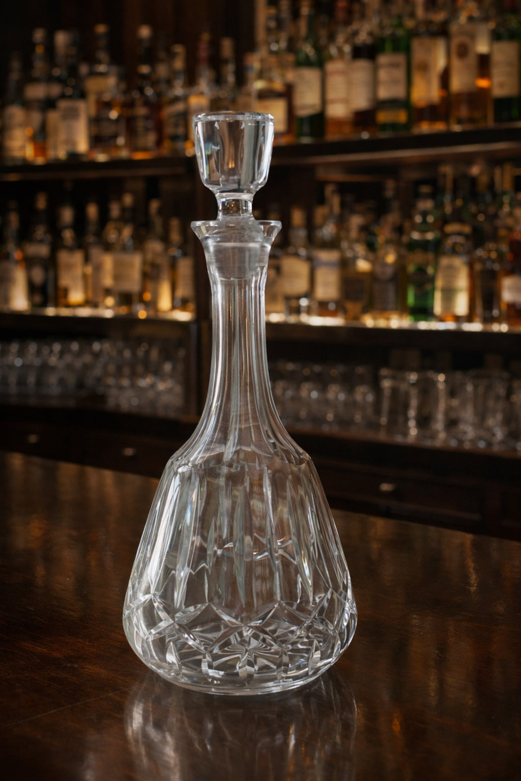 Vintage Crystal Glass Decanter  image 0