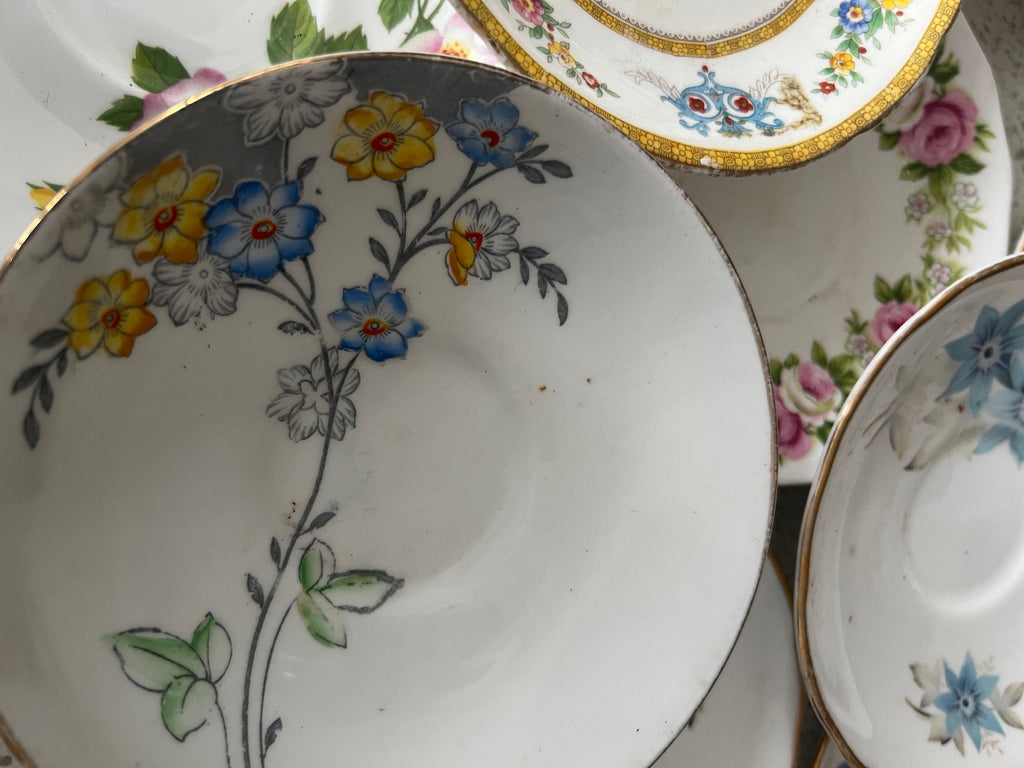 X 50 Vintage China Saucers.  image 7