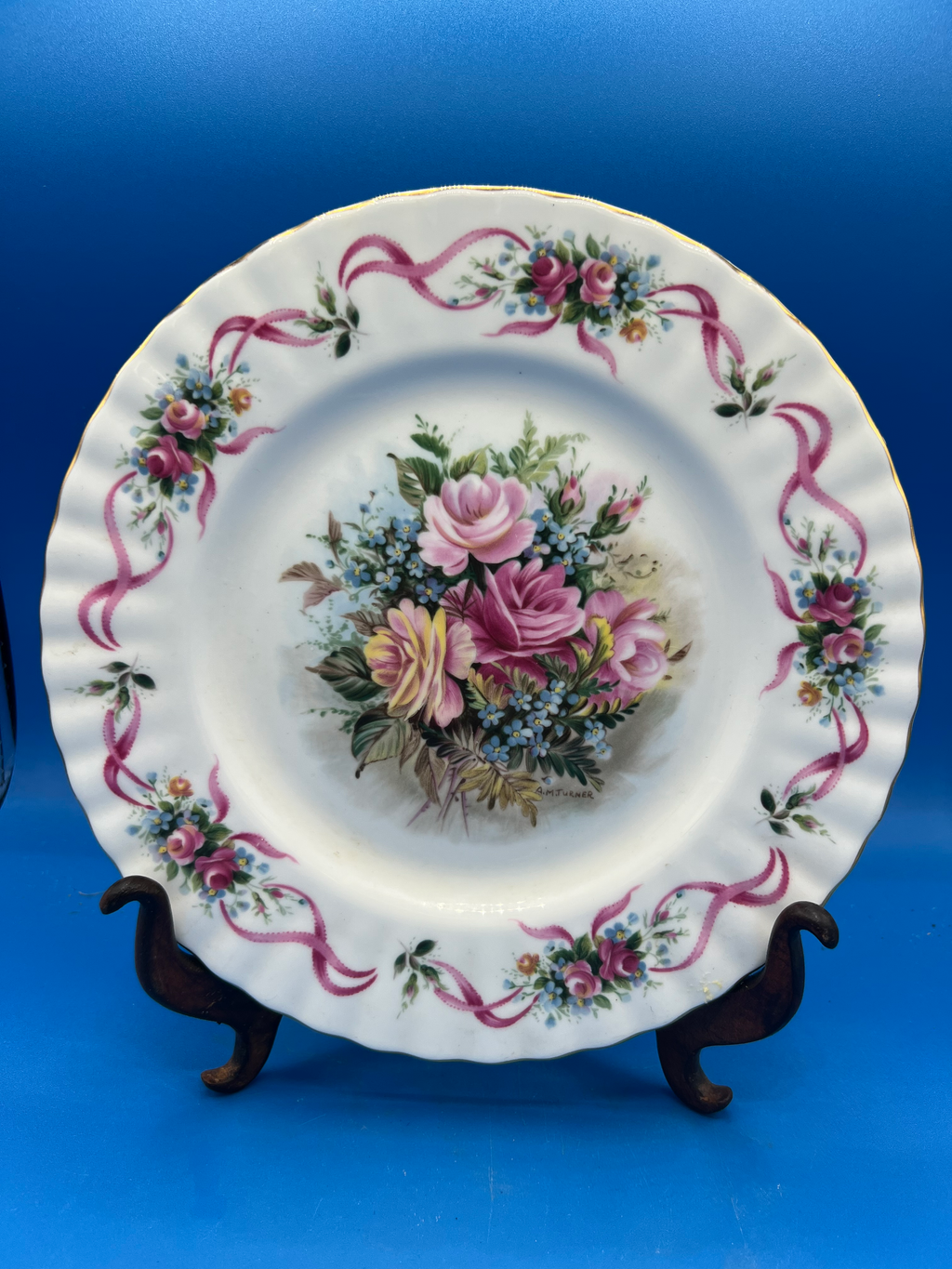 Royal Albert Happy Birthday Plate image 1