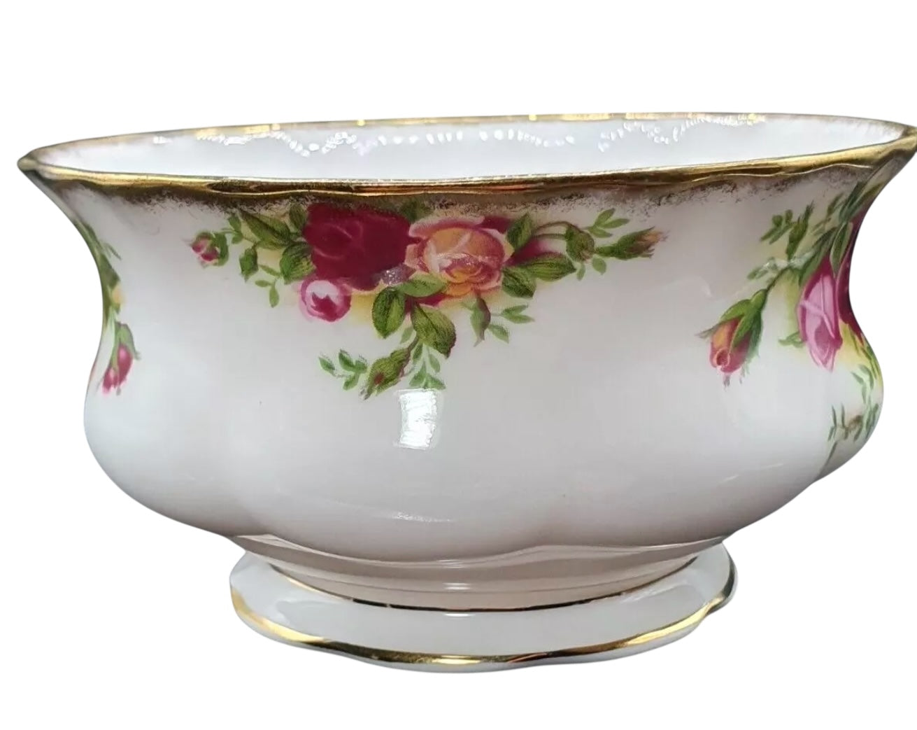 Royal Albert. Old Country Roses. Sugar Bowl. First Quality image 3