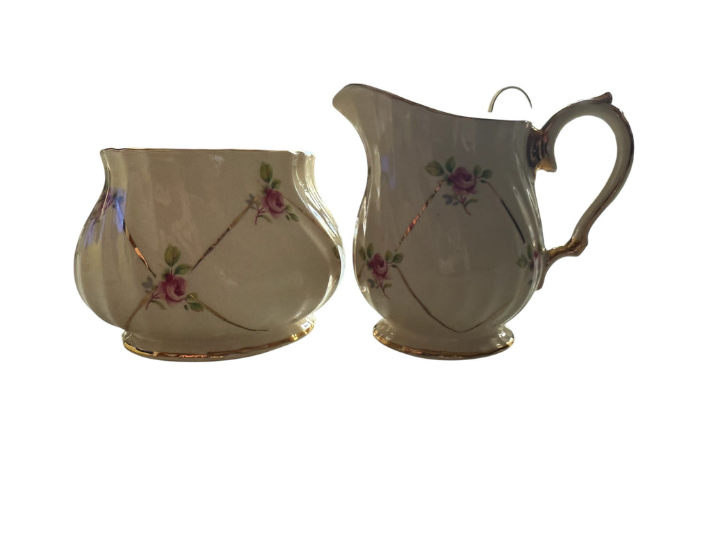 Sadler Ceramic Milk Jug & Sugar Bowl image 1